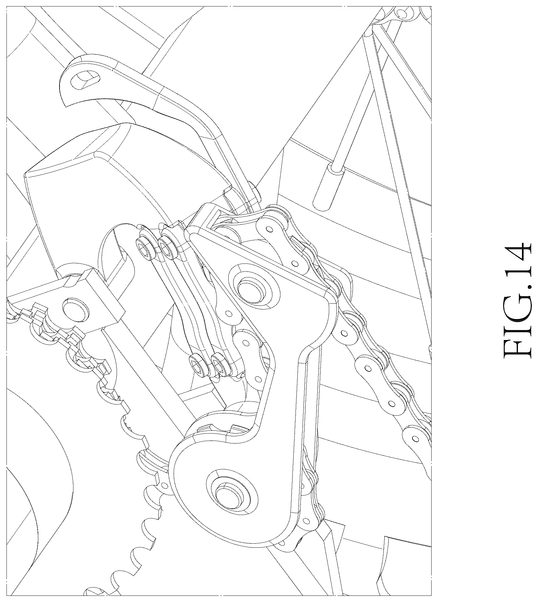 Patent USD1044605 Figure 14 – Electric tricycle
