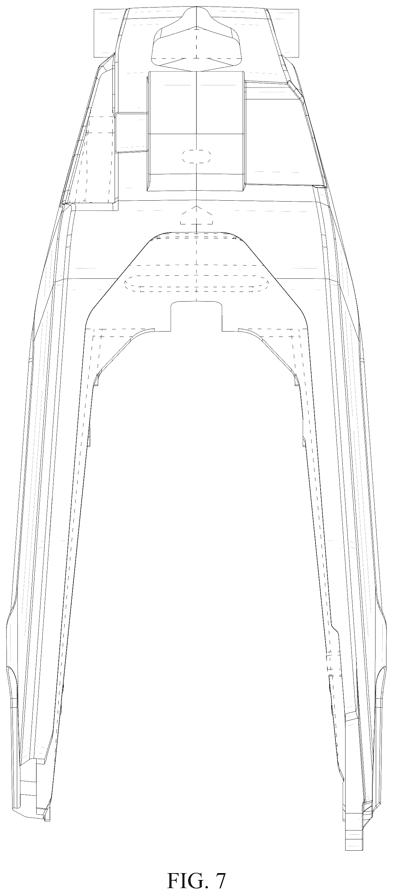 Patent USD1044606 Figure 7 – Motorcycle swing-arm