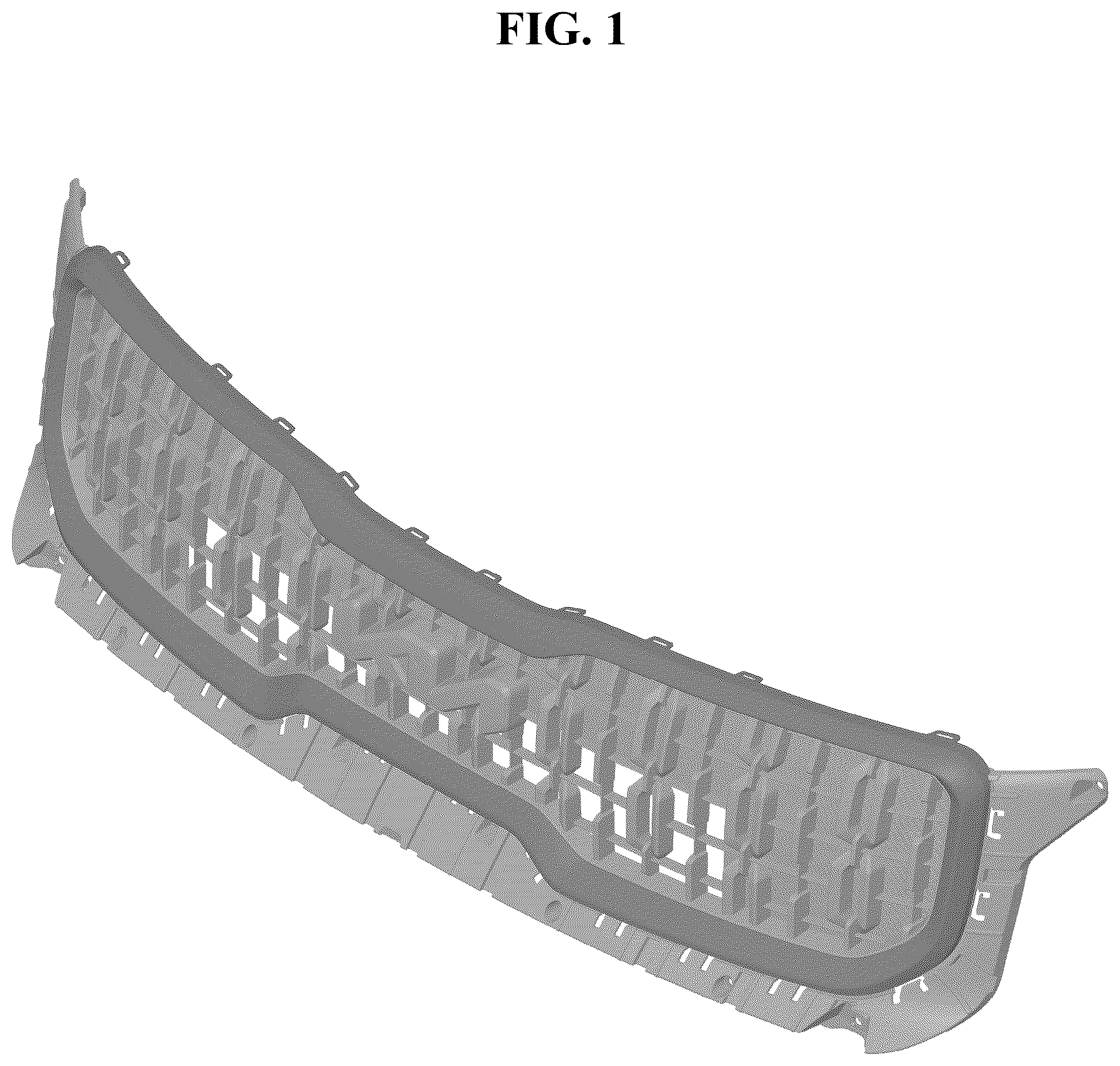 Patent USD1044611 — Radiator grill for an automobile — Figure 1