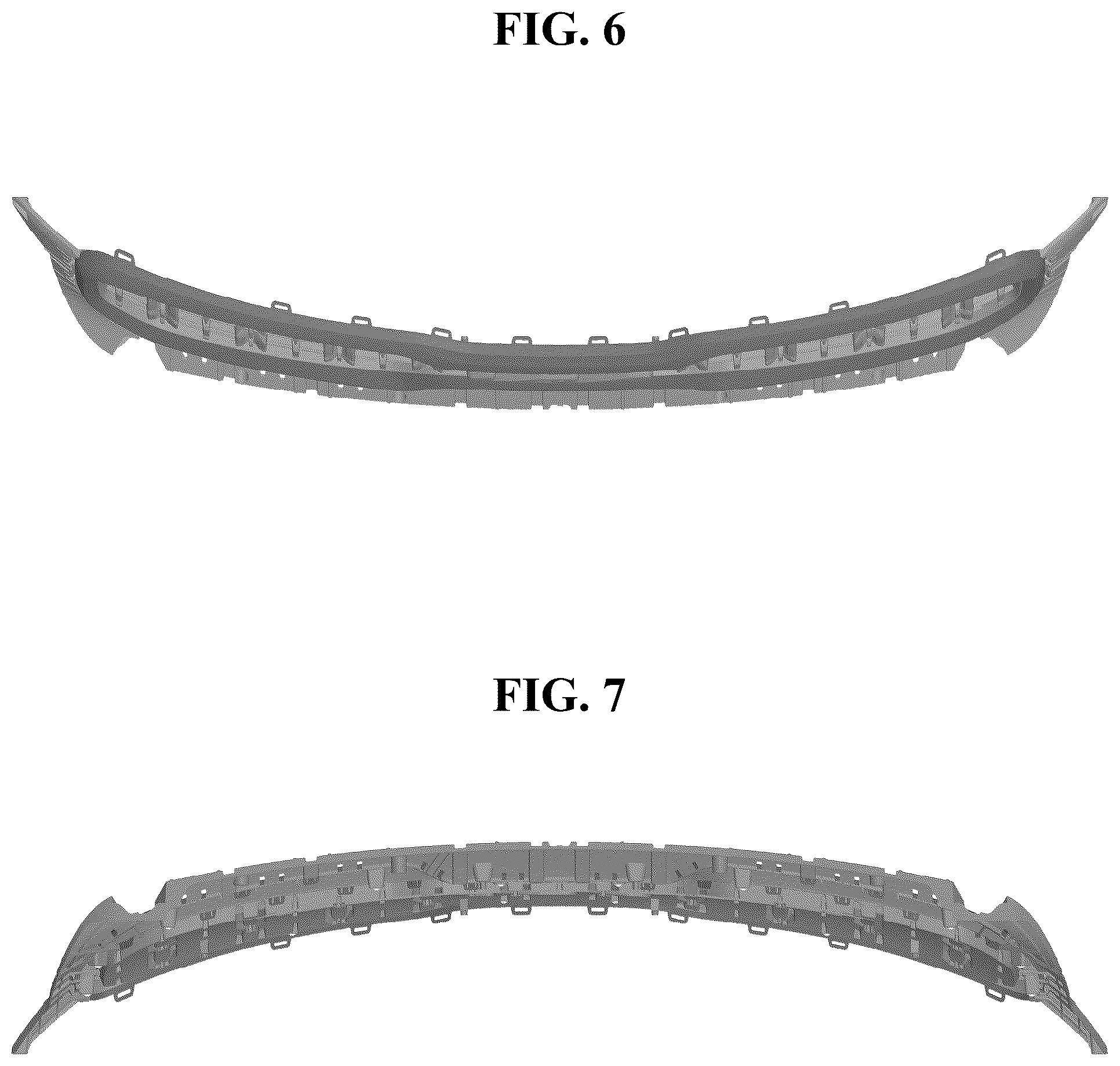 Patent USD1044611 Figure 4 – Radiator grill for an automobile