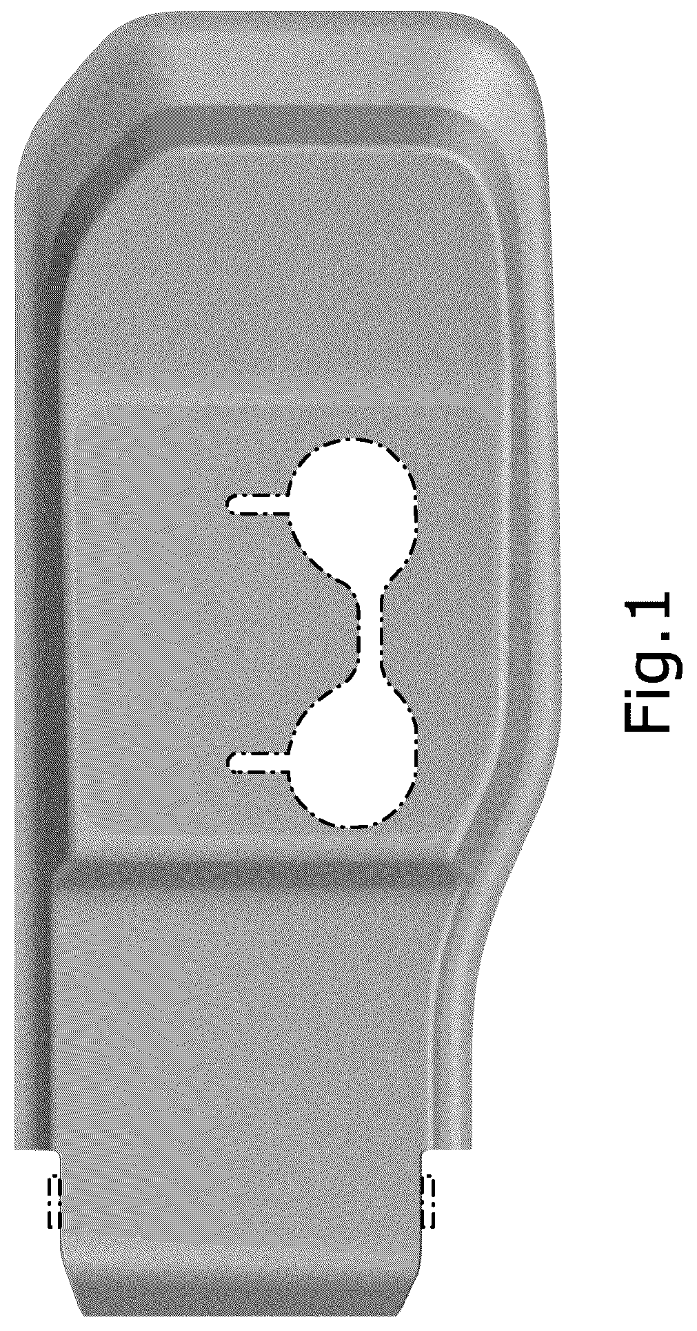 Patent USD1044613 — Vehicle front lower grille — Figure 1