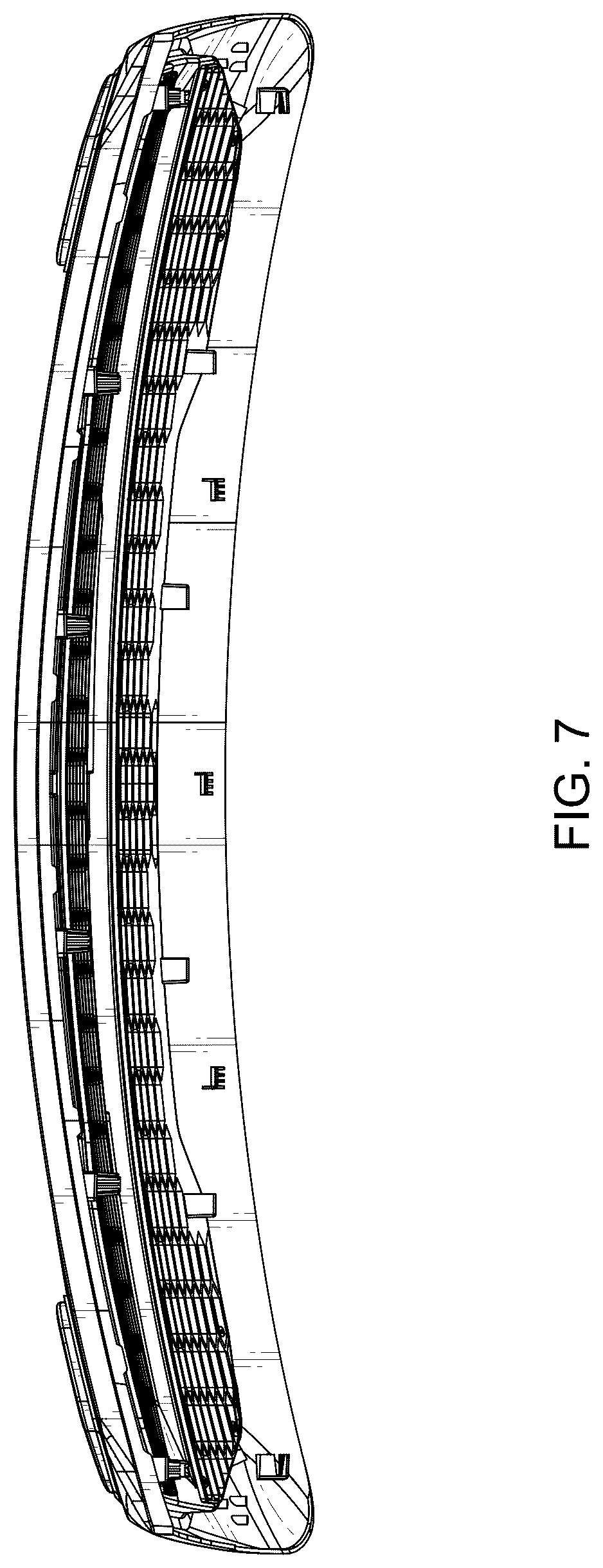 Patent USD1044616 Figure 6 – Car grille