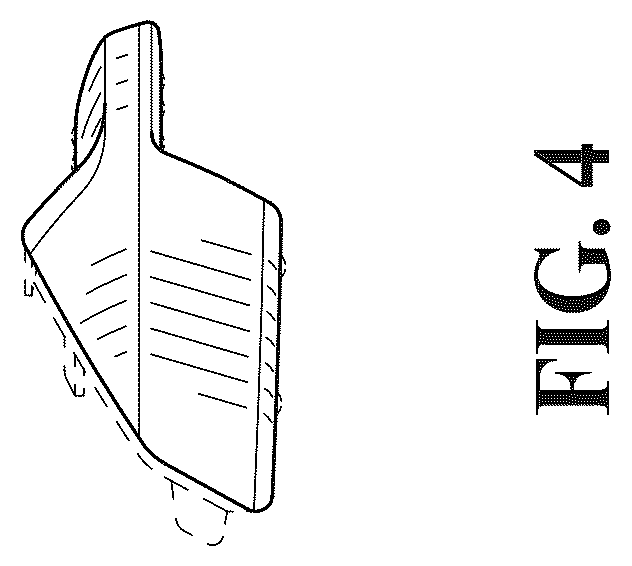 Patent USD1044617 Figure 4 – Vehicle front skid plate