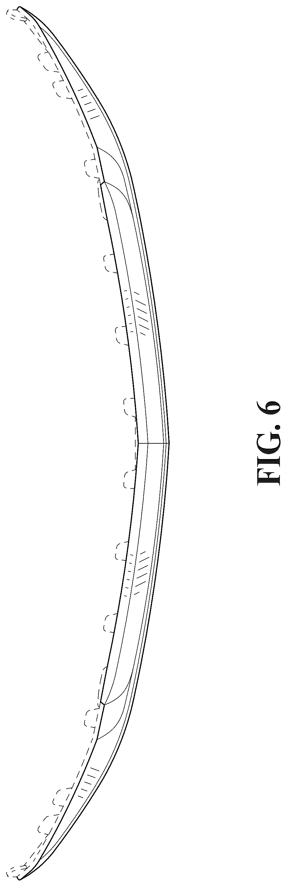Patent USD1044617 Figure 6 – Vehicle front skid plate