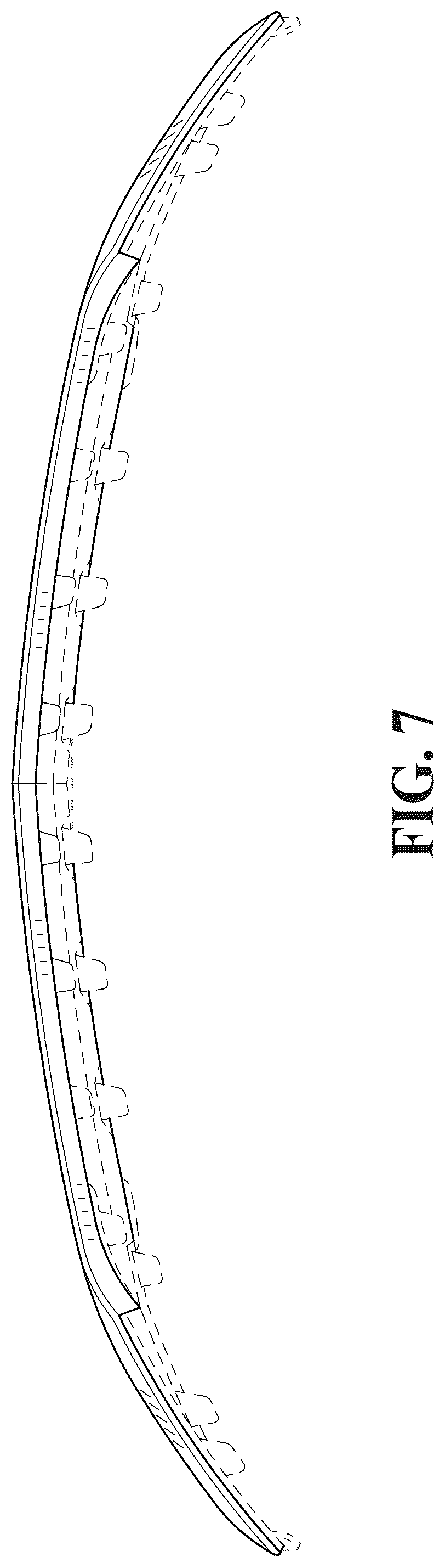 Patent USD1044617 Figure 7 – Vehicle front skid plate