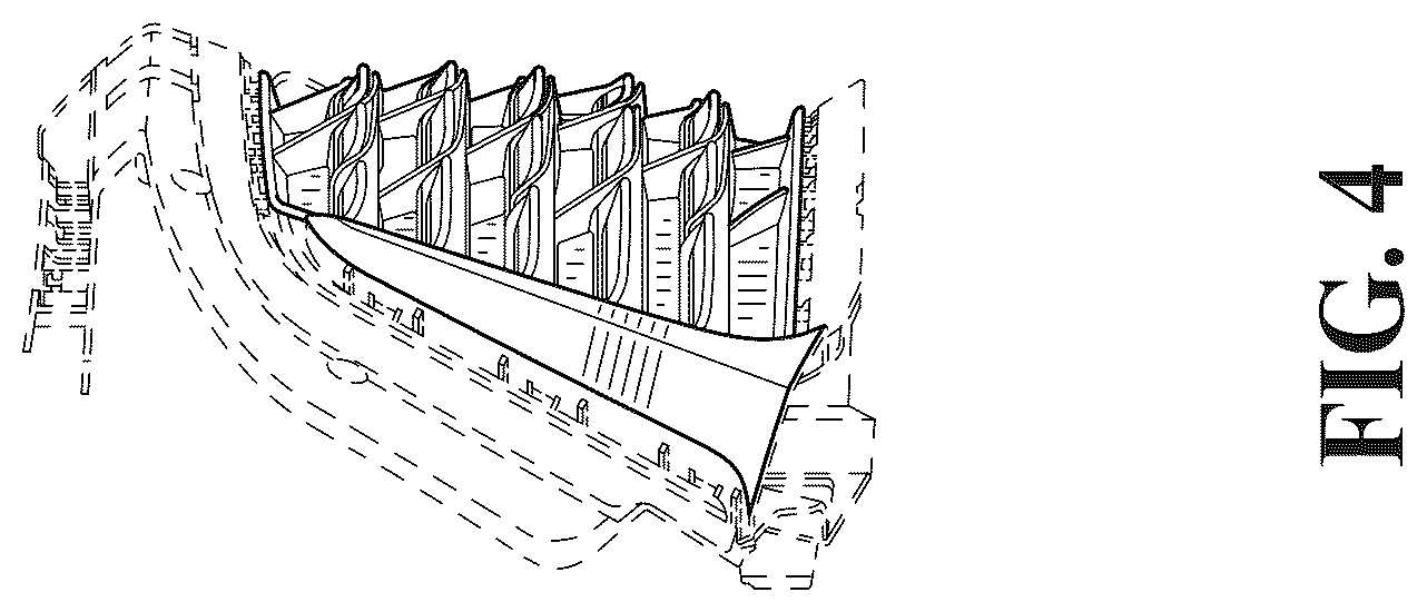 Patent USD1044618 Figure 4 – Motor vehicle grille