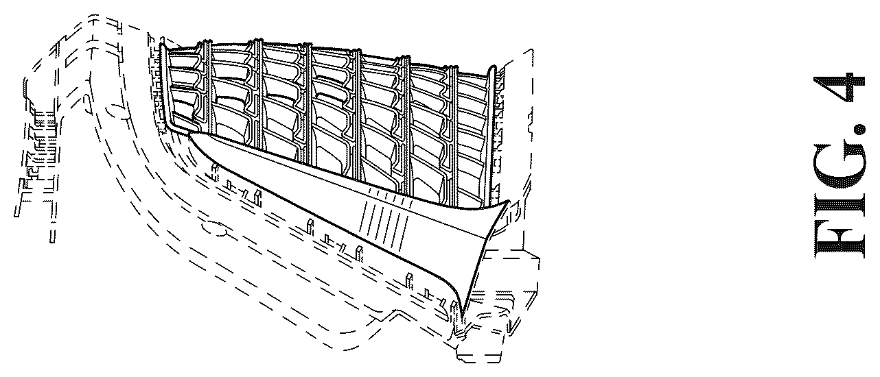 Patent USD1044619 Figure 4 – Motor vehicle grille