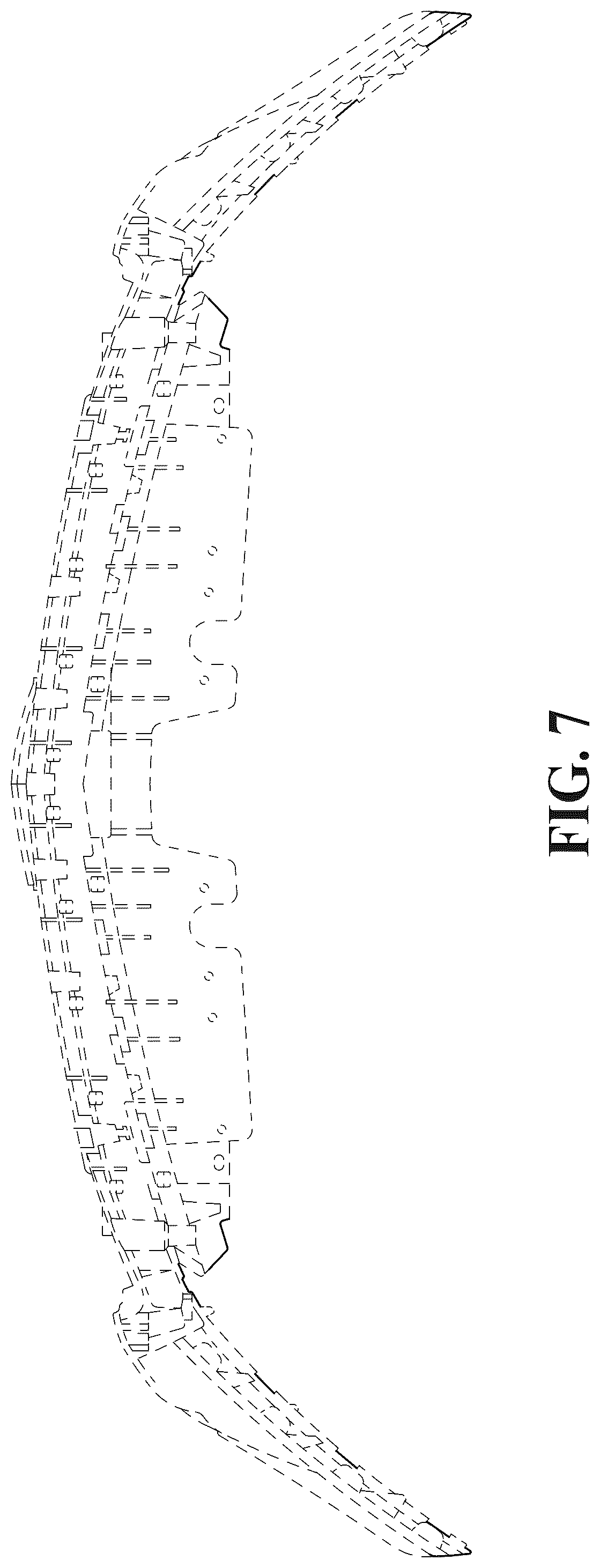 Patent USD1044620 Figure 7 – Motor vehicle grille
