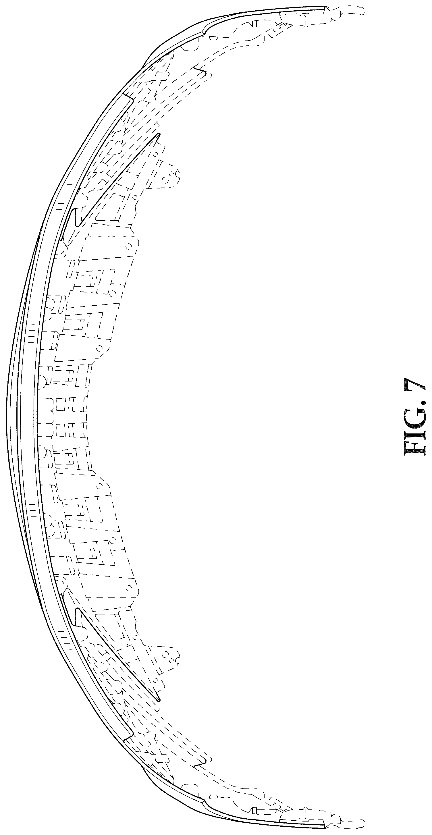 Patent USD1044626 Figure 7 – Vehicle front upper fascia
