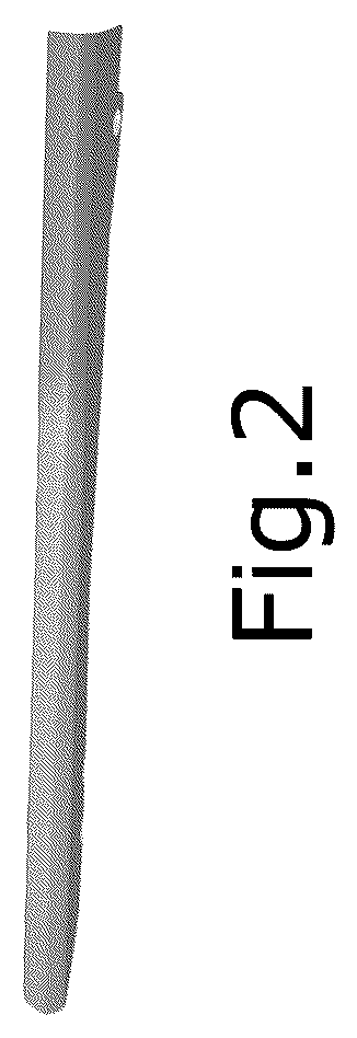Patent USD1044628 Figure 2 – Vehicle front lower valance
