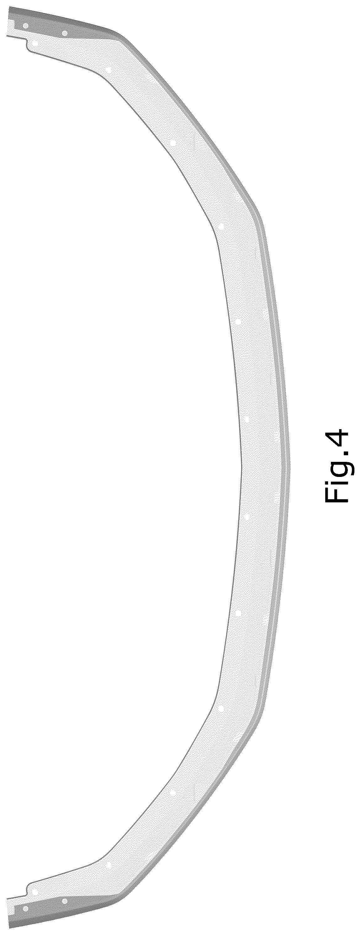 Patent USD1044628 Figure 4 – Vehicle front lower valance