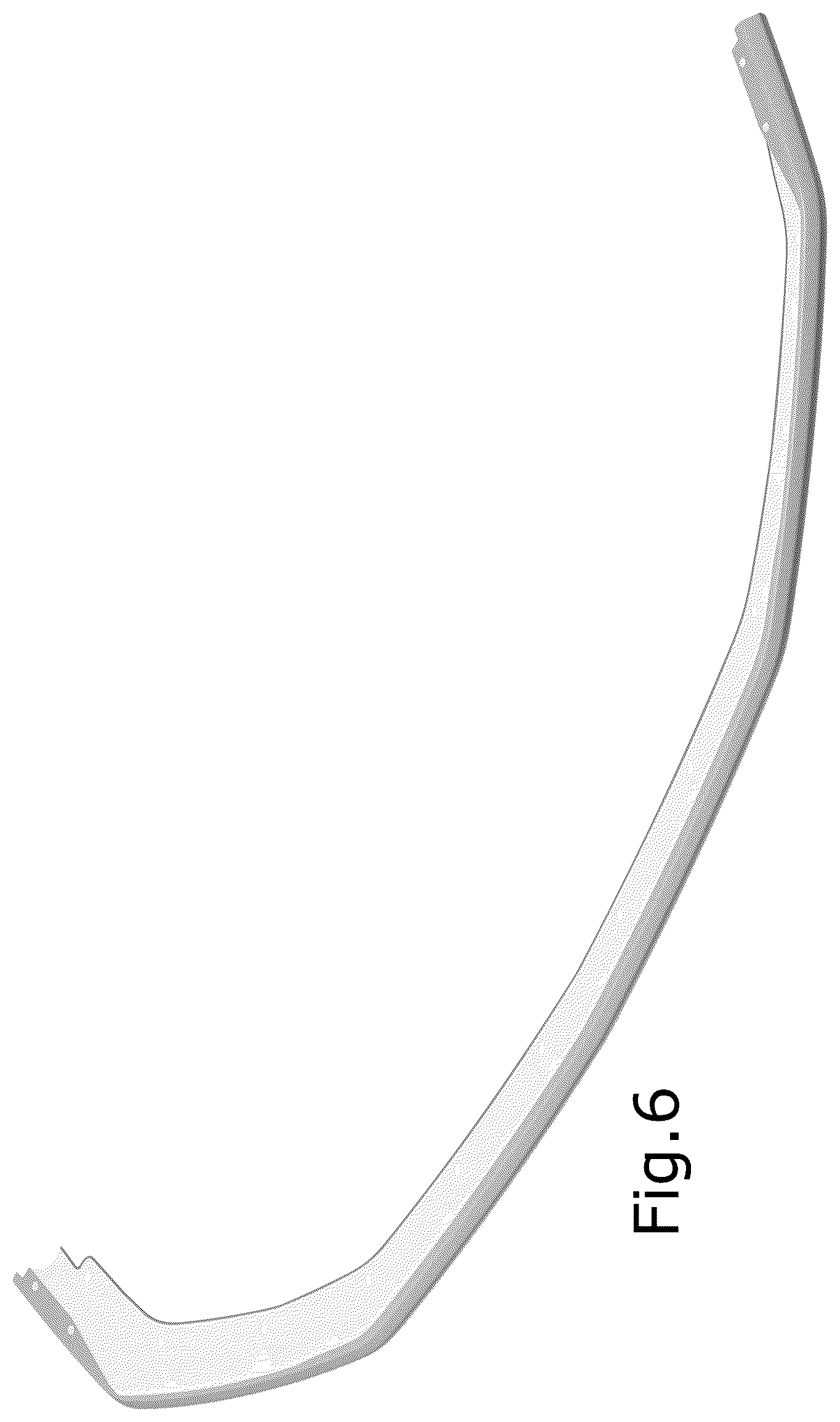 Patent USD1044628 Figure 6 – Vehicle front lower valance