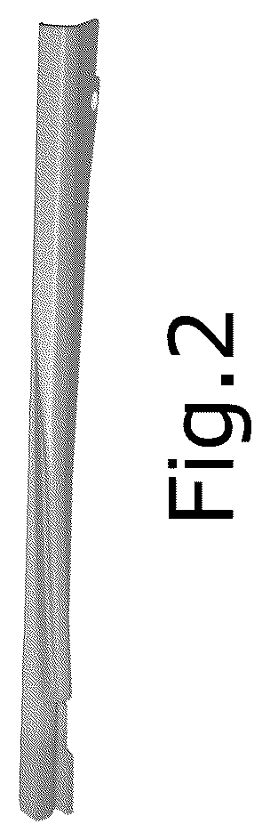 Patent USD1044629 Figure 2 – Vehicle front lower valance