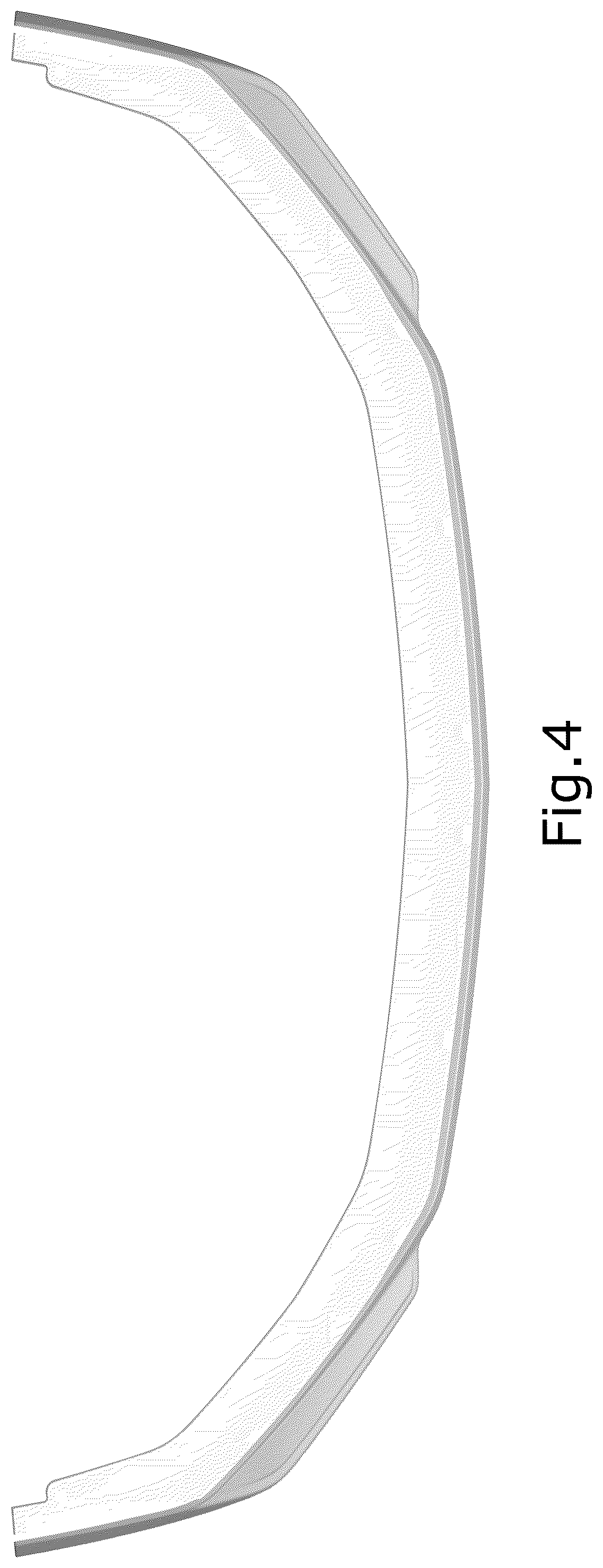 Patent USD1044629 Figure 4 – Vehicle front lower valance