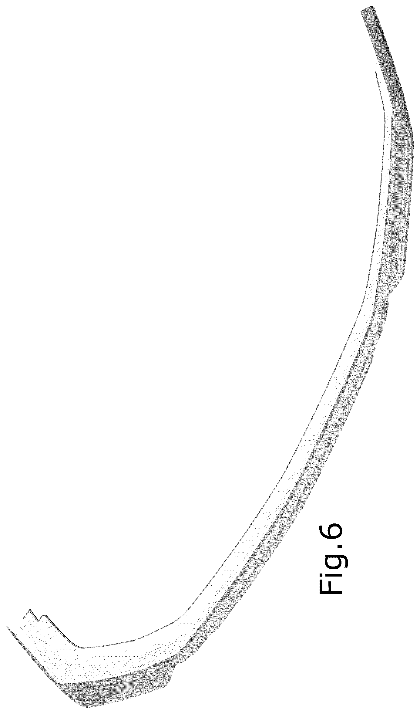 Patent USD1044629 Figure 6 – Vehicle front lower valance