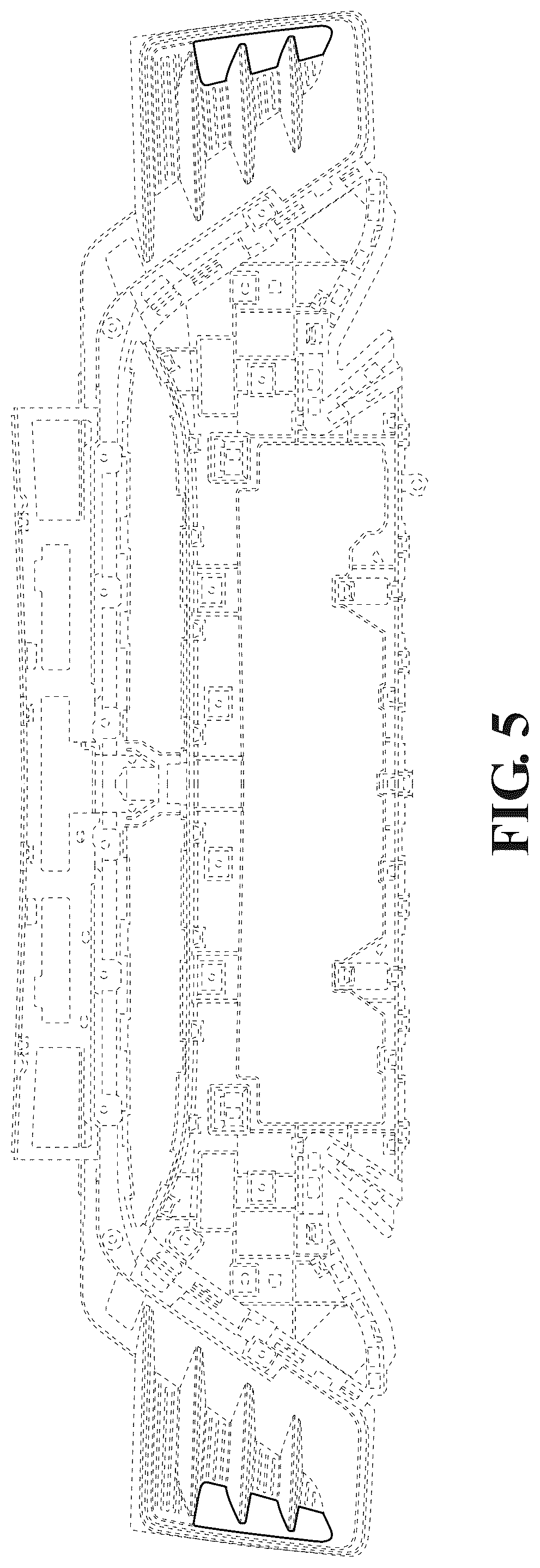 Patent USD1044630 Figure 5 – Vehicle front fascia