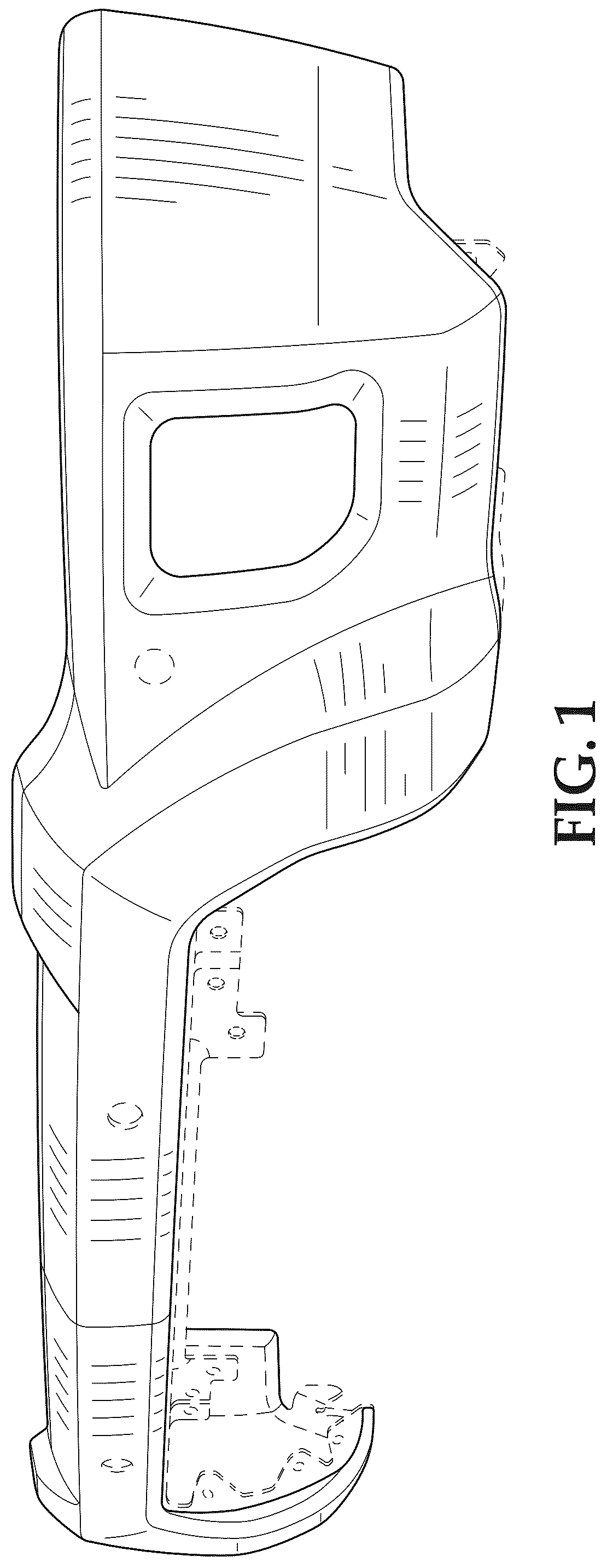 Patent USD1044631 — Vehicle bumper bar — Figure 1