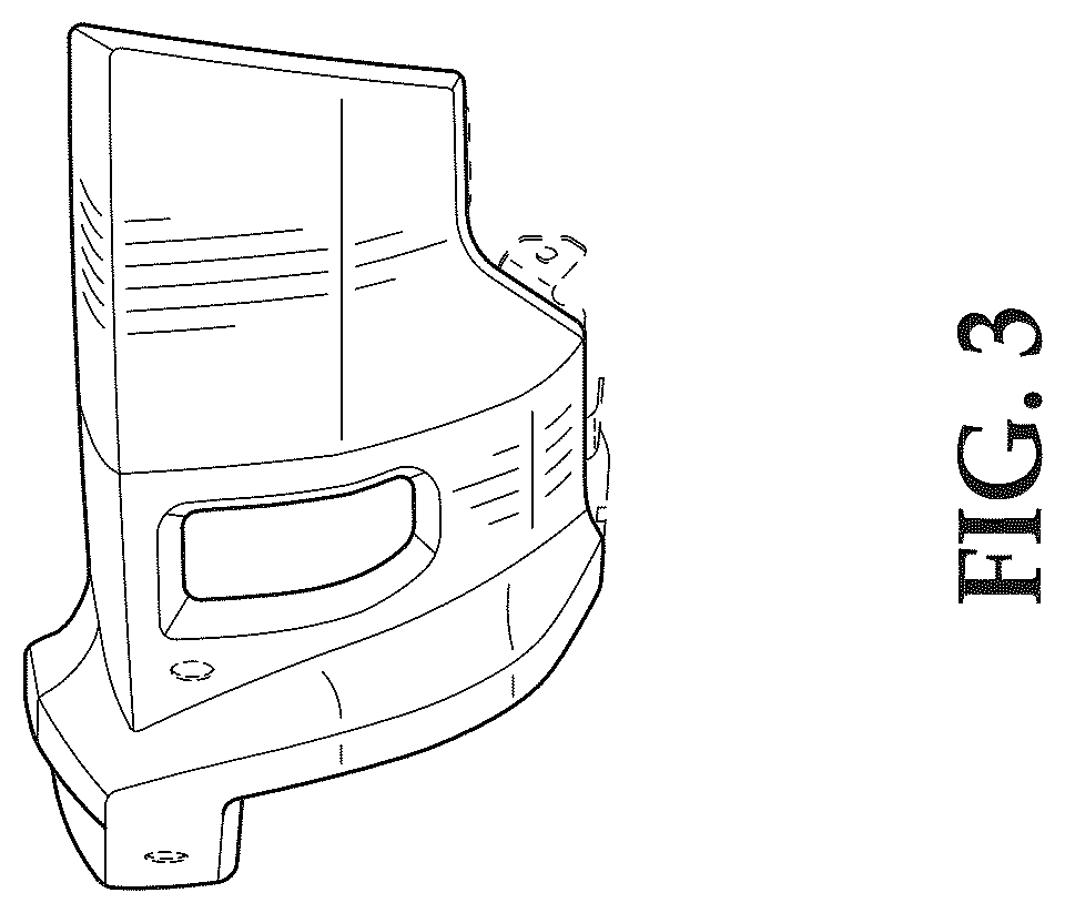 Patent USD1044631 Figure 3 – Vehicle bumper bar
