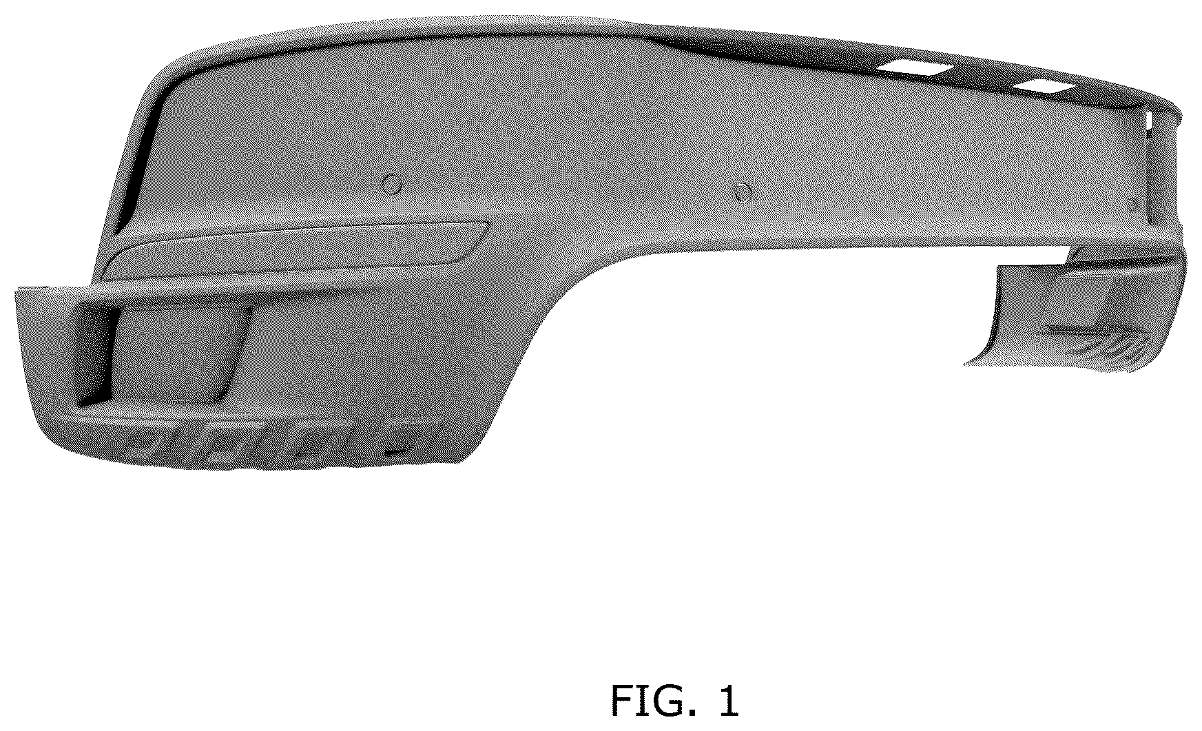 Patent USD1044632 Figure 1 – Bumper for motor vehicle
