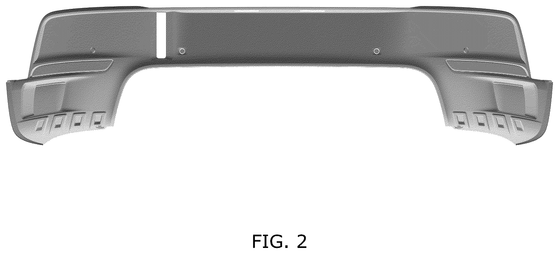 Patent USD1044632 Figure 2 – Bumper for motor vehicle