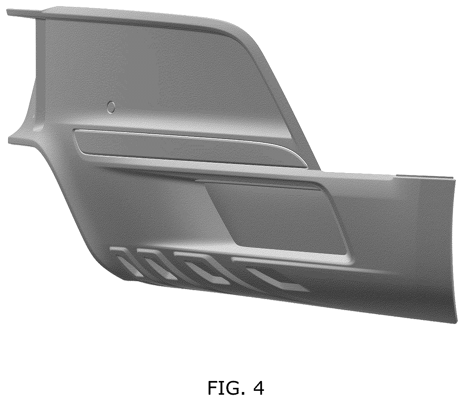 Patent USD1044632 Figure 4 – Bumper for motor vehicle