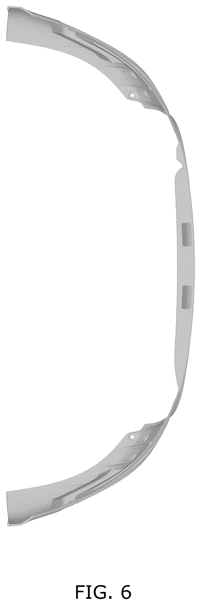 Patent USD1044632 Figure 6 – Bumper for motor vehicle