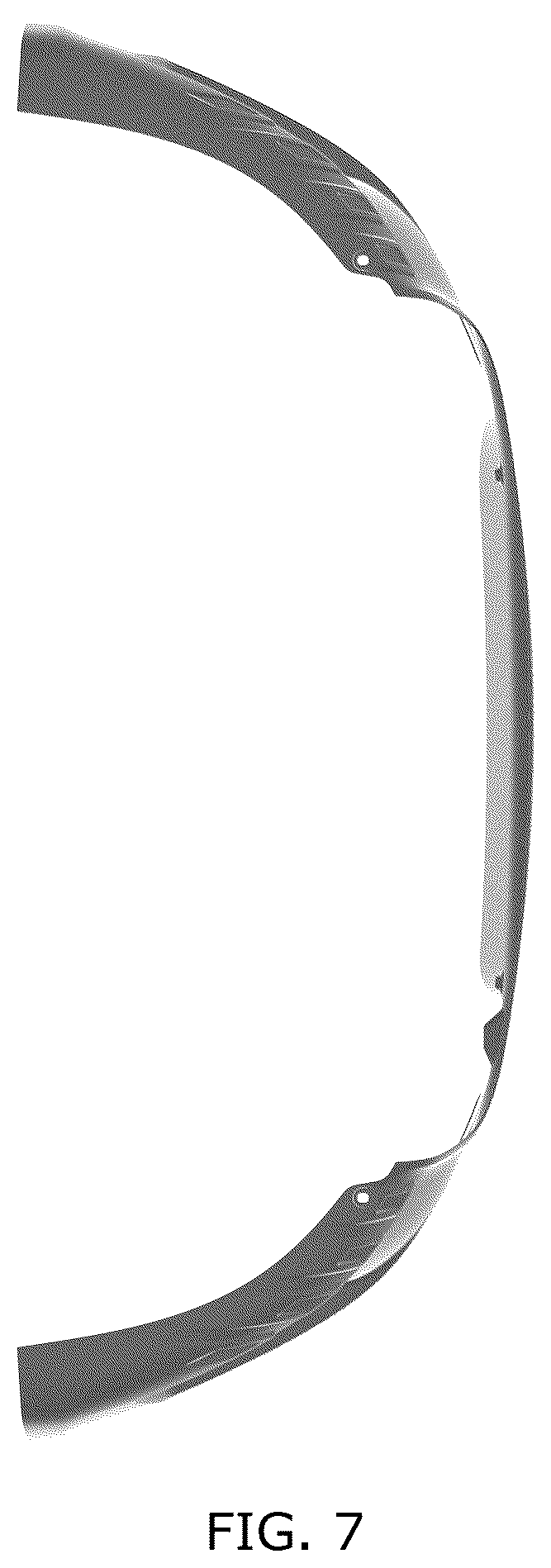 Patent USD1044632 Figure 7 – Bumper for motor vehicle