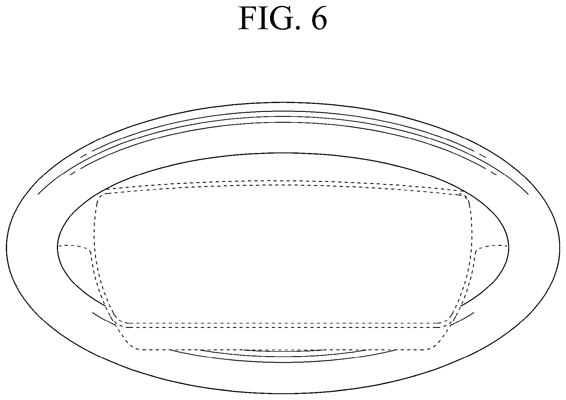 Patent USD1044635 Figure 6 – Steering wheel for vehicle