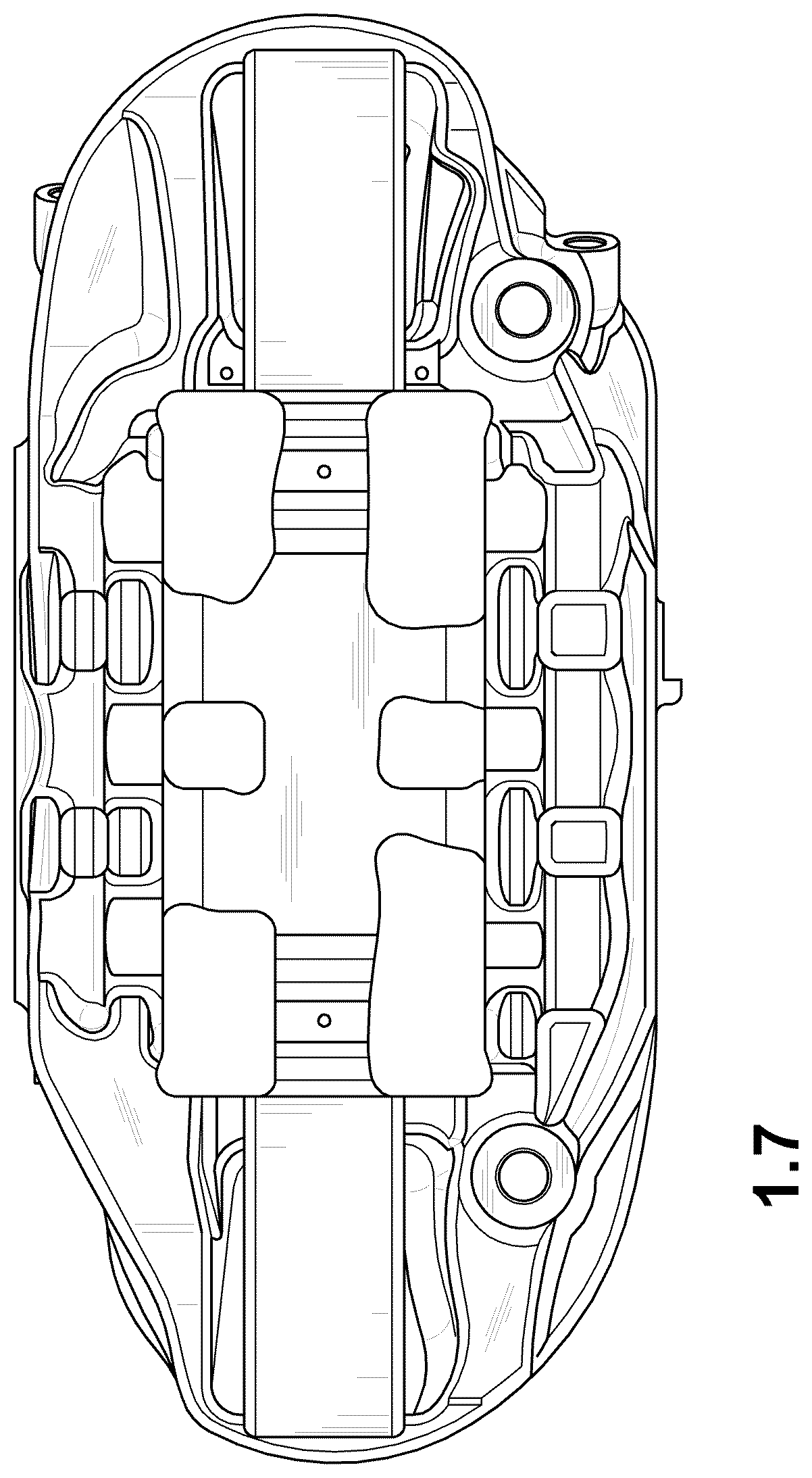 Patent USD1044636 Figure 7 – Brake caliper