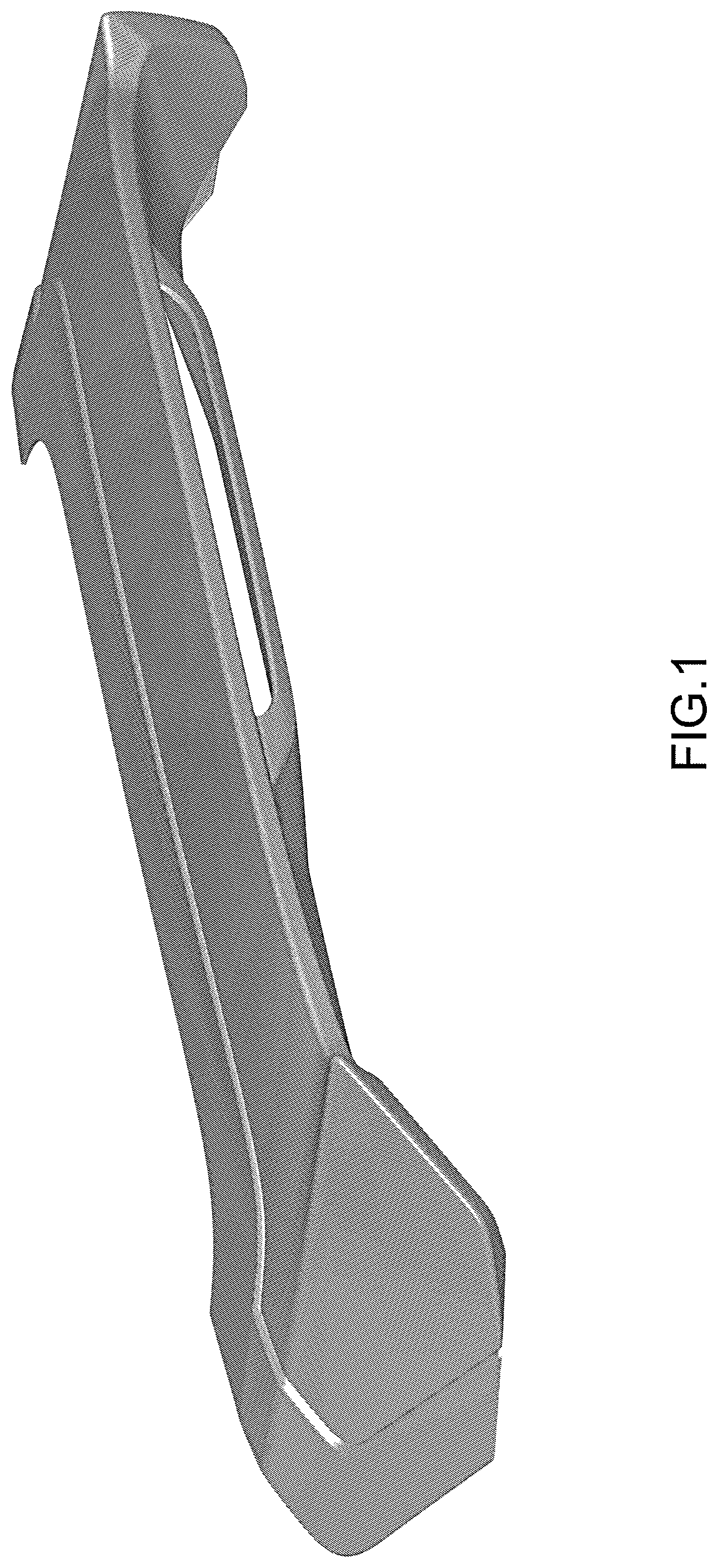 Patent USD1044638 Figure 1 – Liftgate spoiler for a vehicle