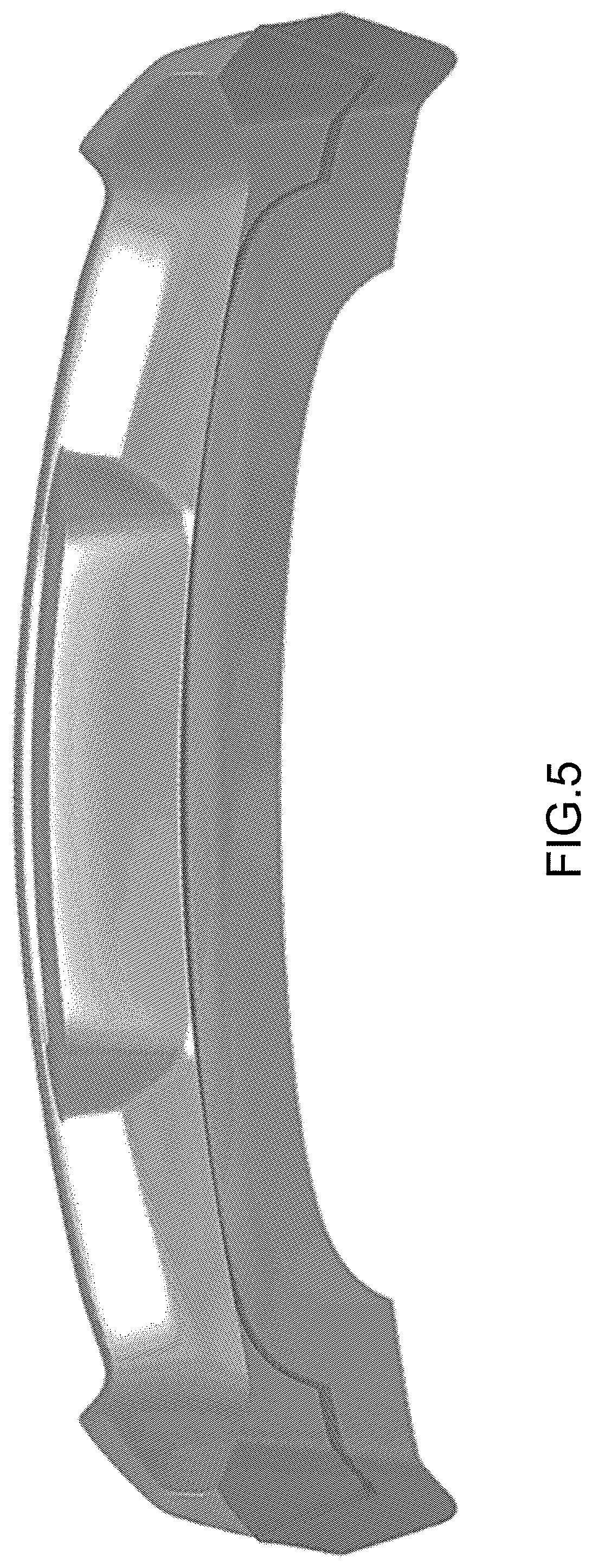 Patent USD1044638 Figure 4 – Liftgate spoiler for a vehicle
