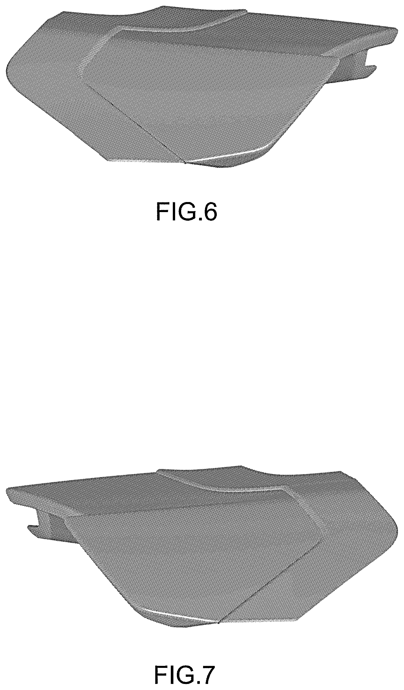 Patent USD1044638 Figure 5 – Liftgate spoiler for a vehicle