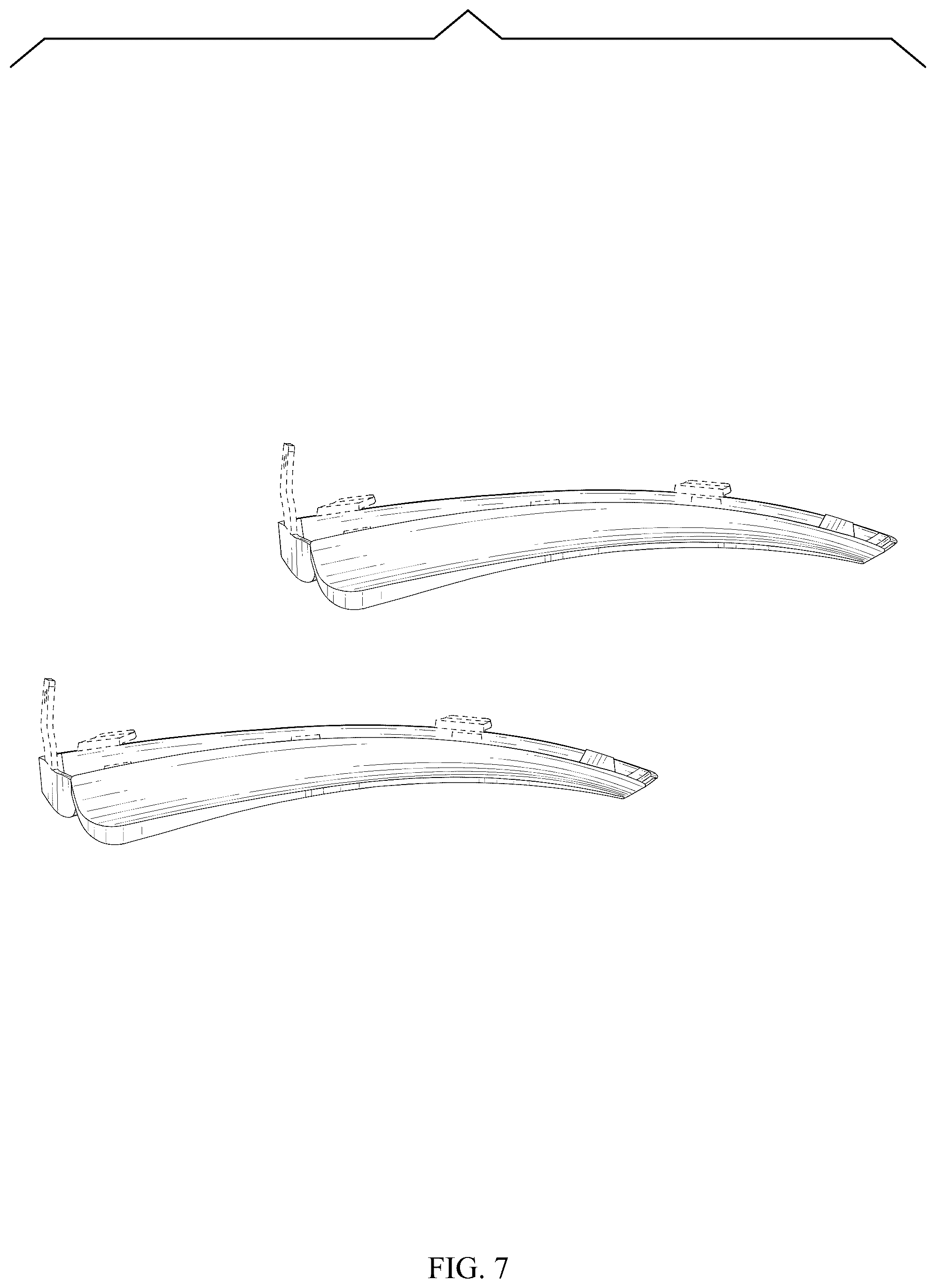 Patent USD1044639 Figure 7 – Mud flap set