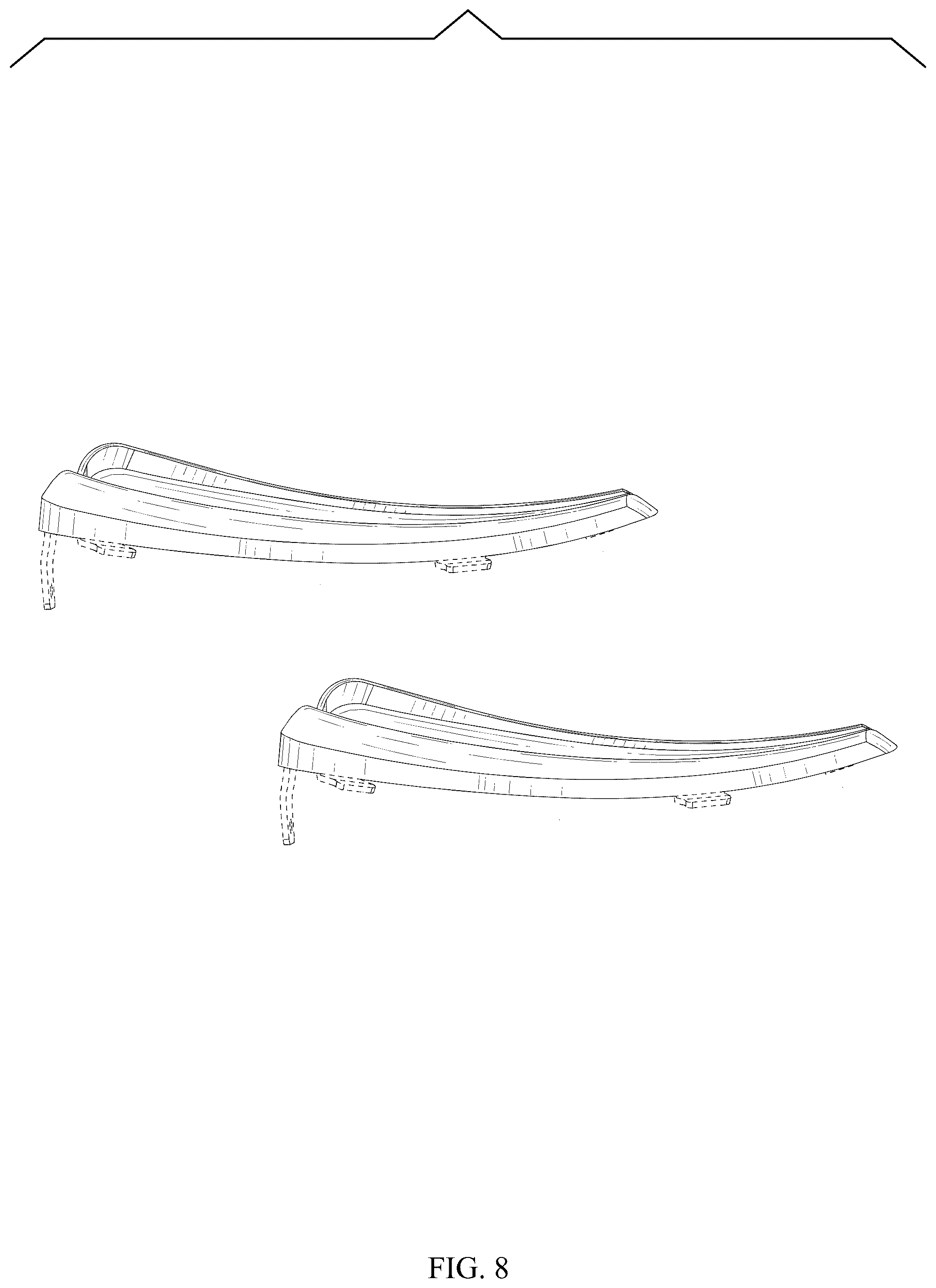 Patent USD1044639 Figure 8 – Mud flap set