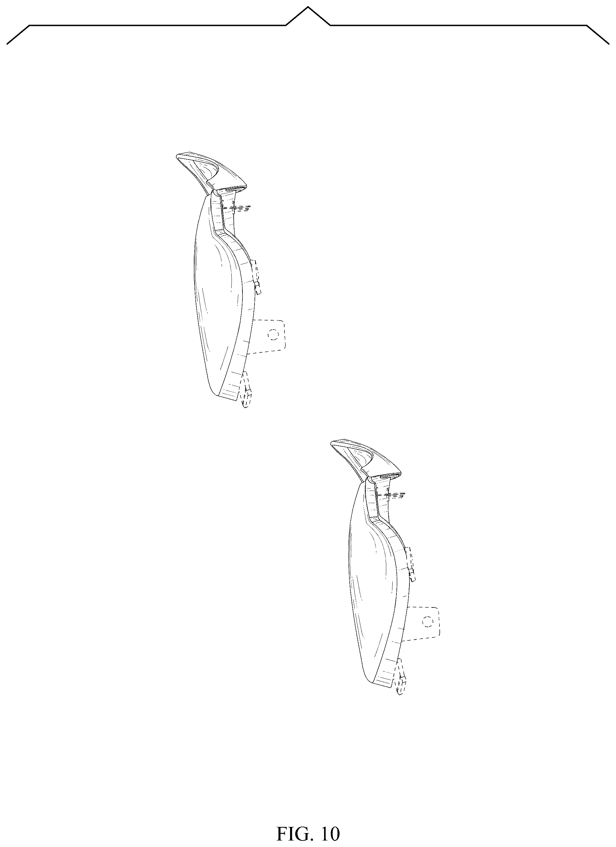 Patent USD1044639 Figure 10 – Mud flap set