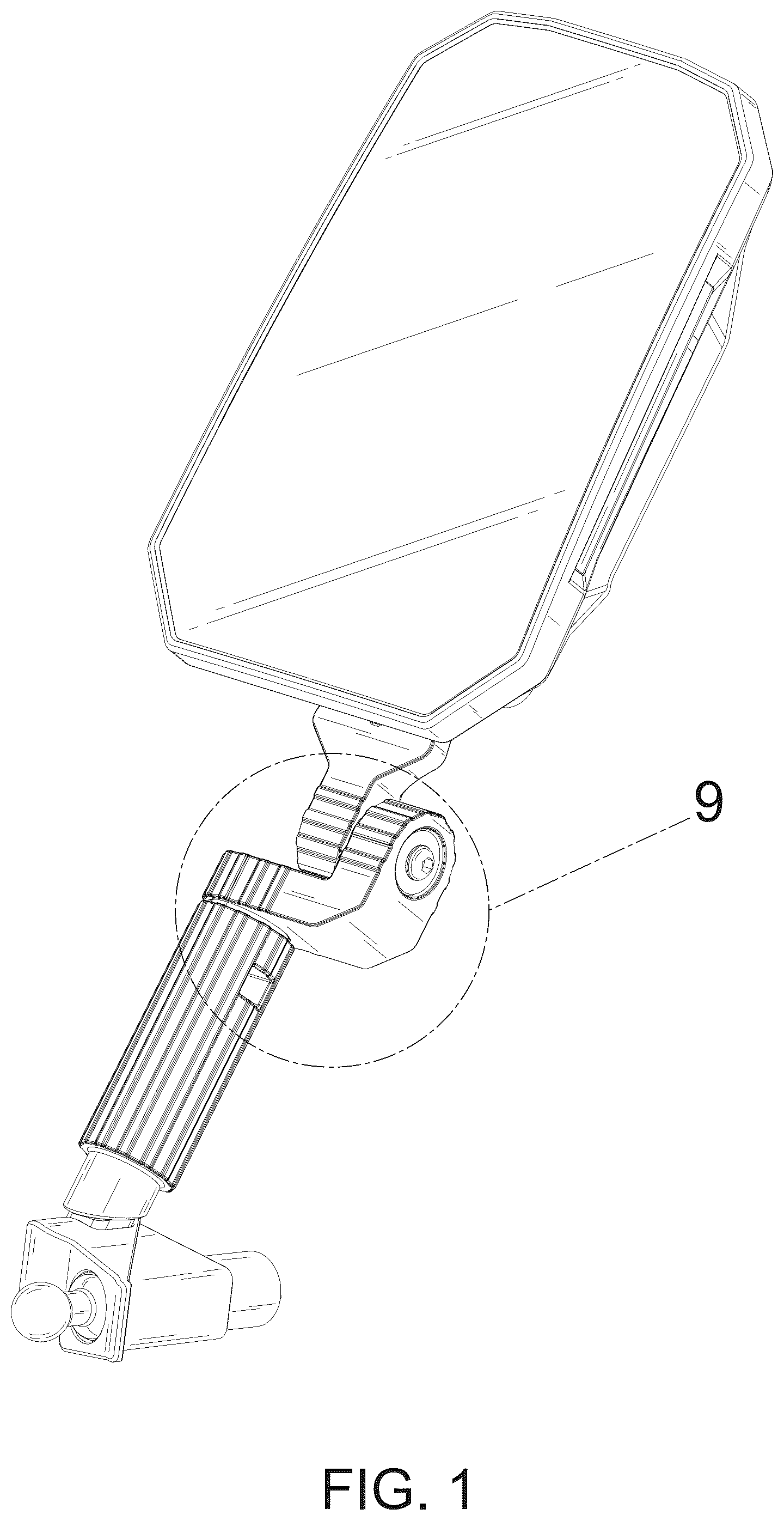 Patent USD1044641 — Rearview mirror — Figure 1
