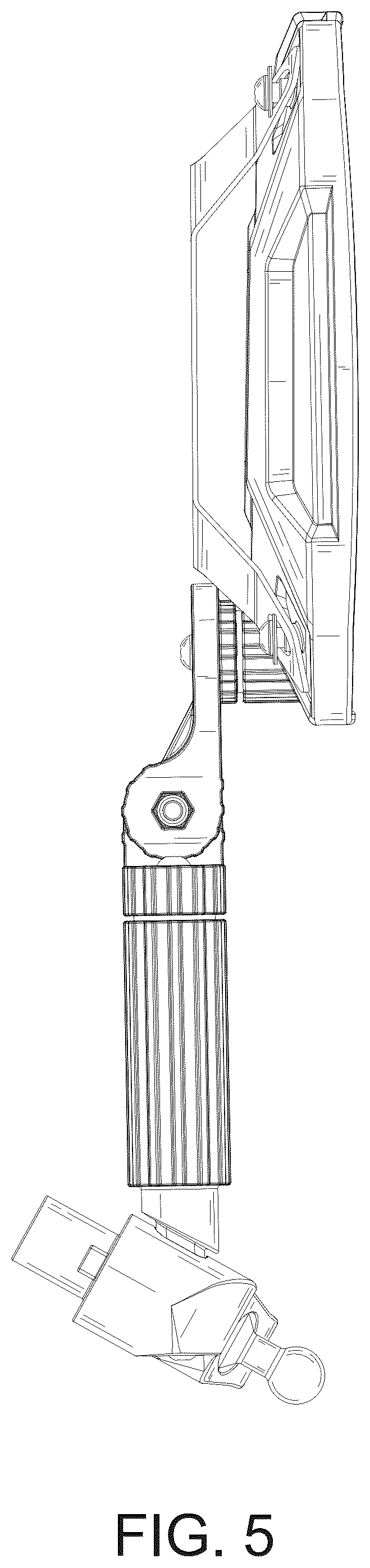 Patent USD1044641 Figure 5 – Rearview mirror