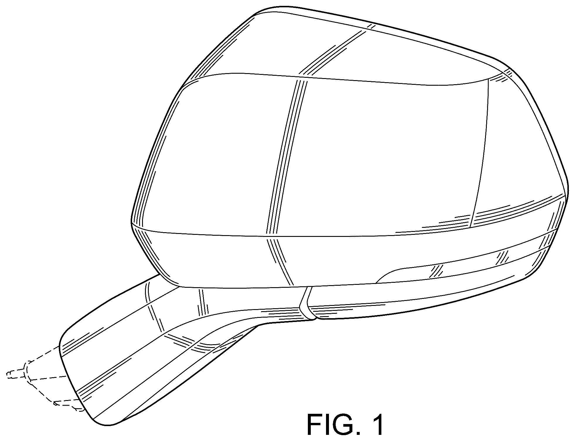 Patent USD1044642 — Vehicle outside mirror — Figure 1