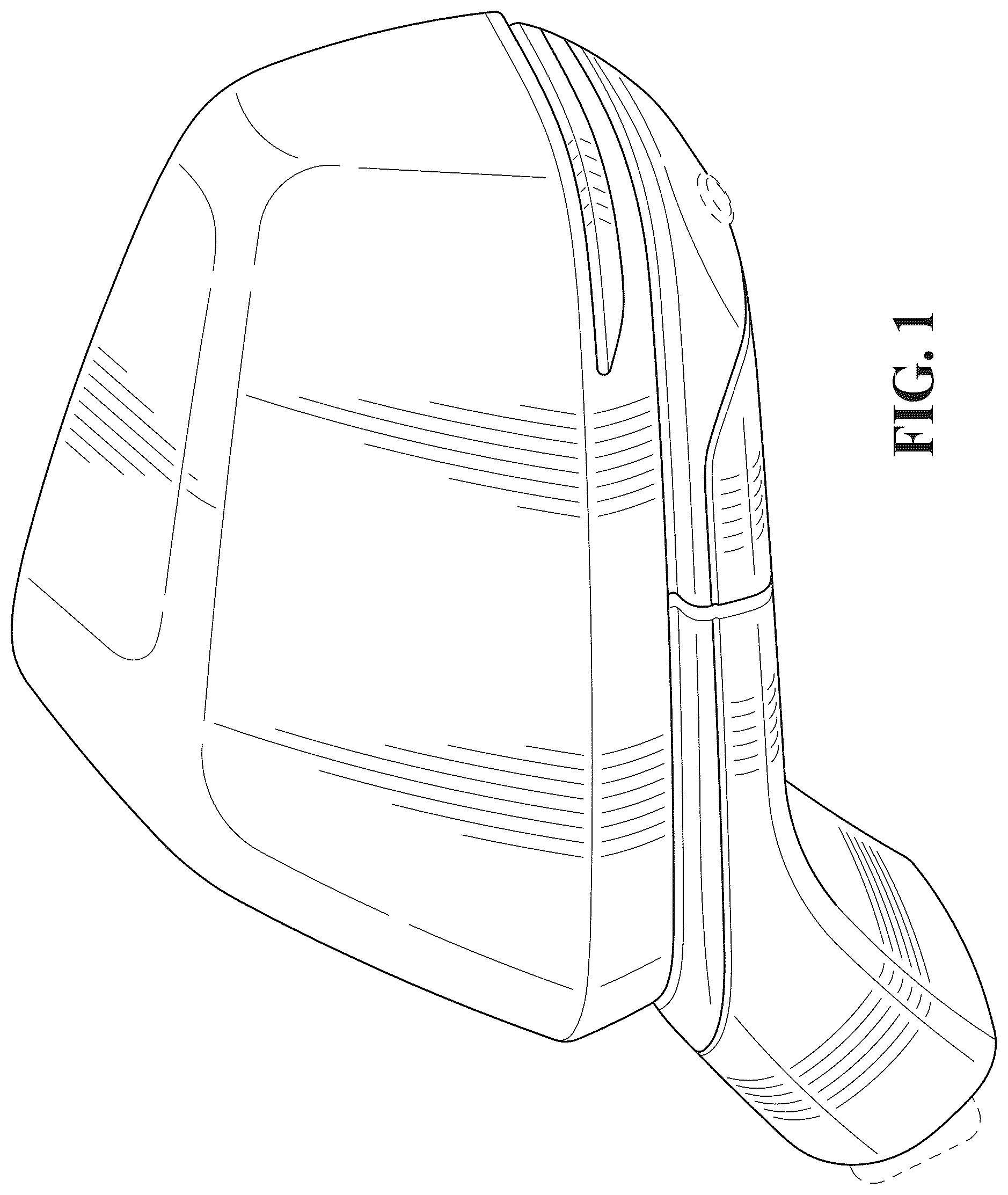 Patent USD1044646 Figure 1 – Vehicle outside mirror