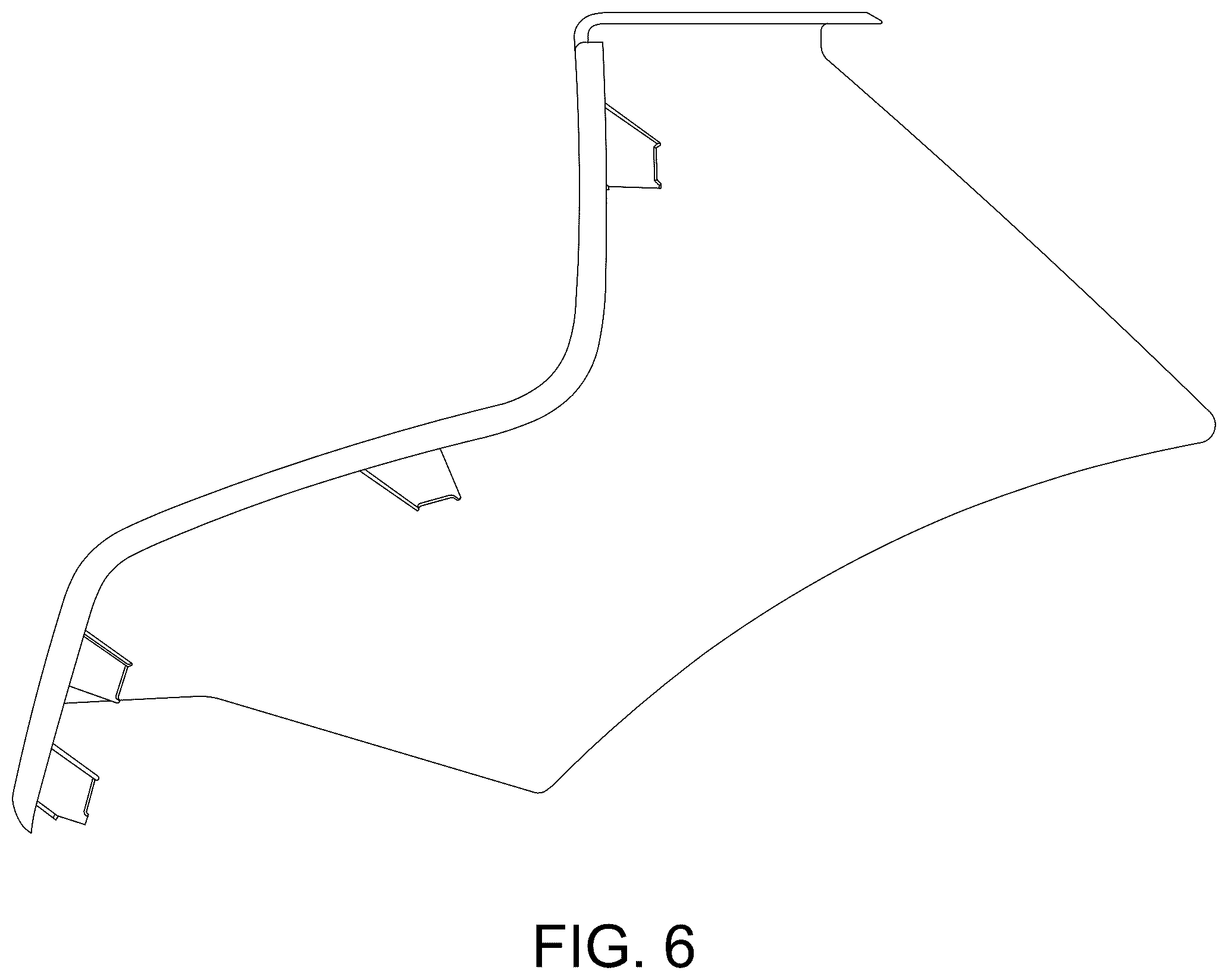 Patent USD1044647 Figure 6 – Closeout bezel for truck