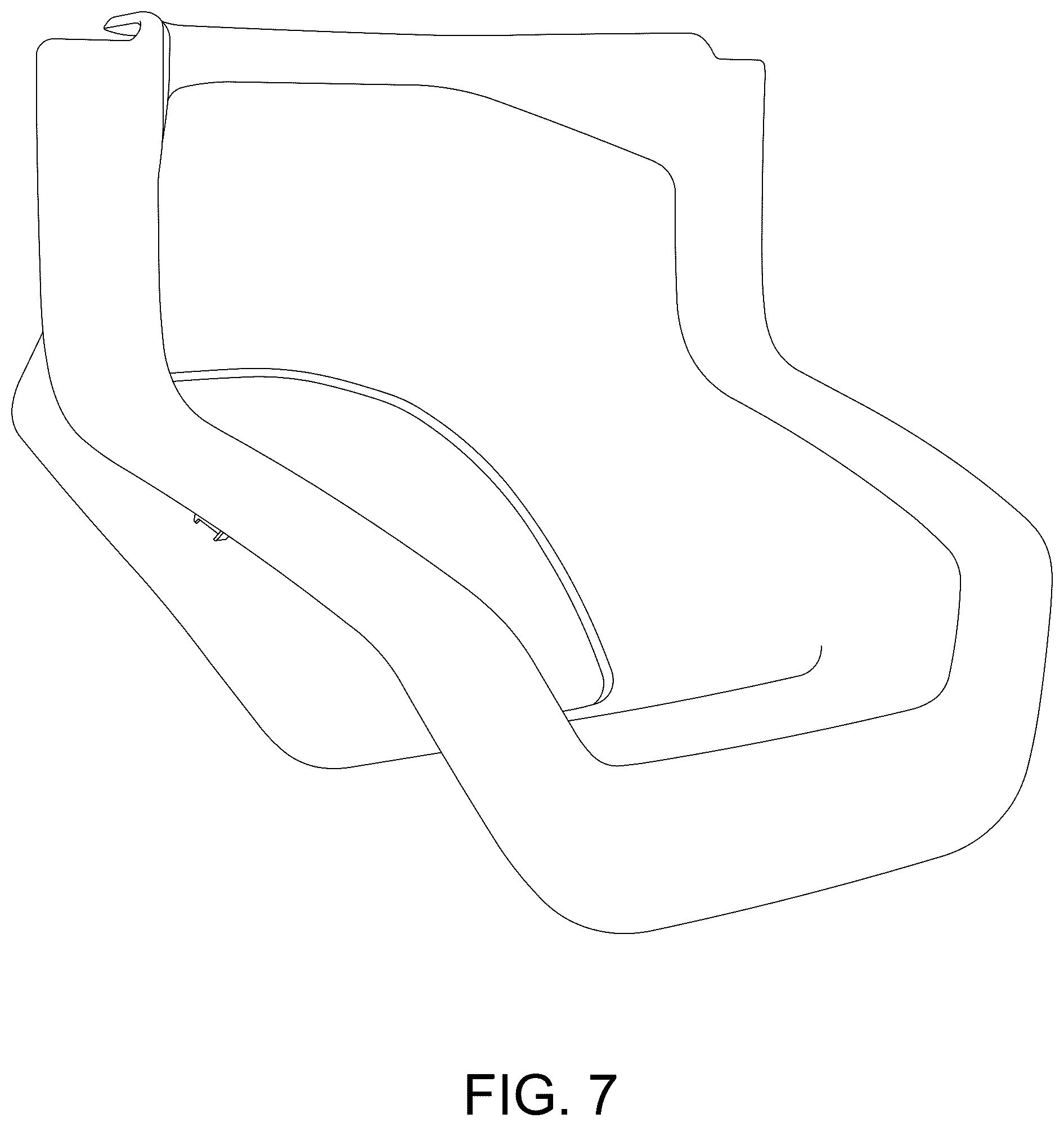 Patent USD1044647 Figure 7 – Closeout bezel for truck