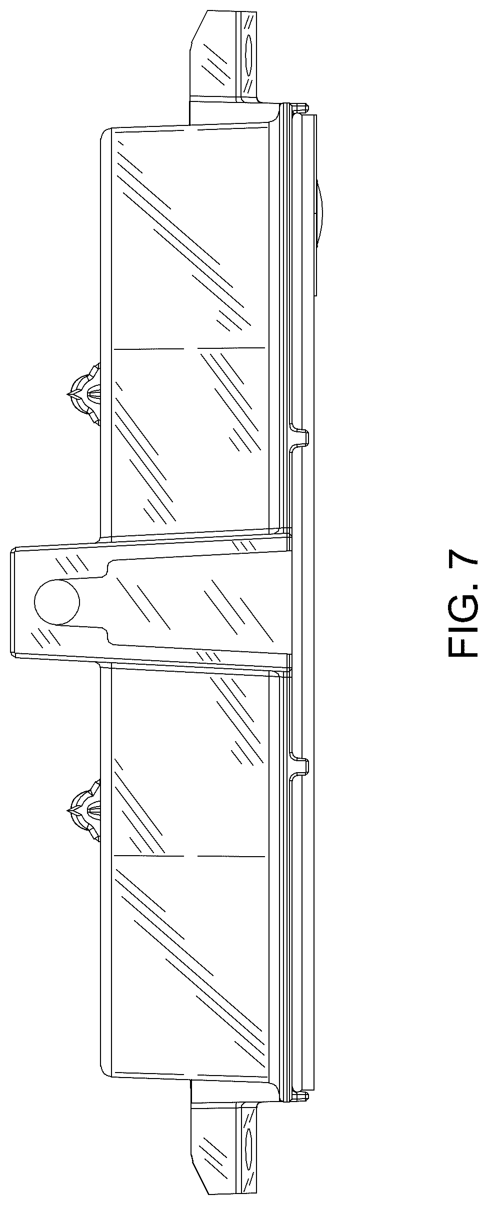 Patent USD1044649 Figure 7 – Housing for a vehicle instrument panel