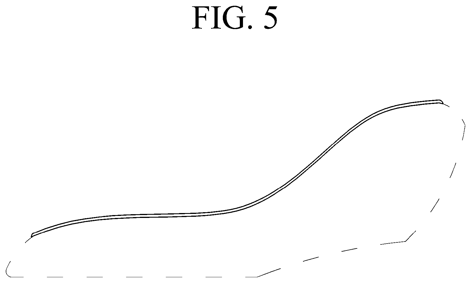 Patent USD1044651 Figure 5 – Center fascia for vehicle