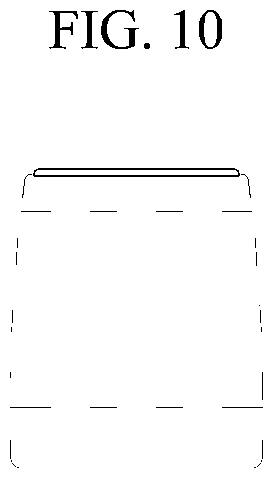 Patent USD1044651 Figure 10 – Center fascia for vehicle