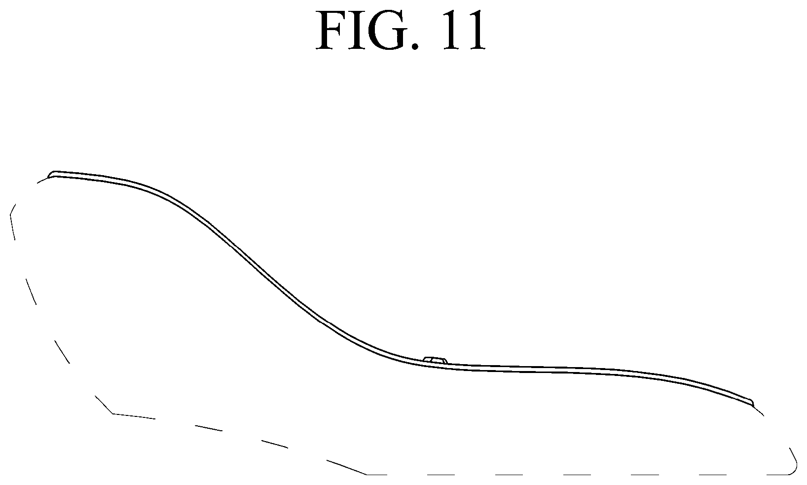 Patent USD1044651 Figure 11 – Center fascia for vehicle