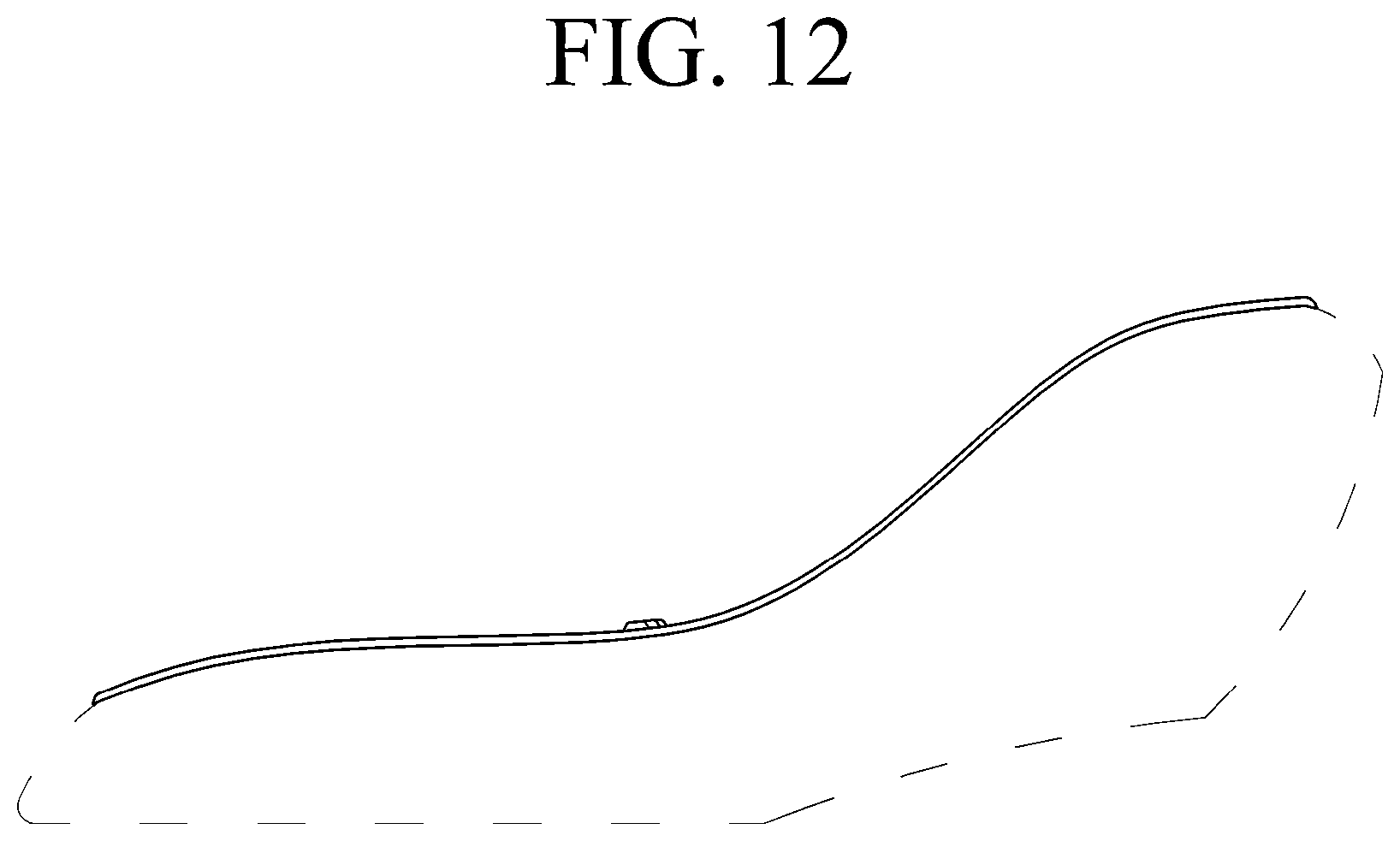 Patent USD1044651 Figure 12 – Center fascia for vehicle