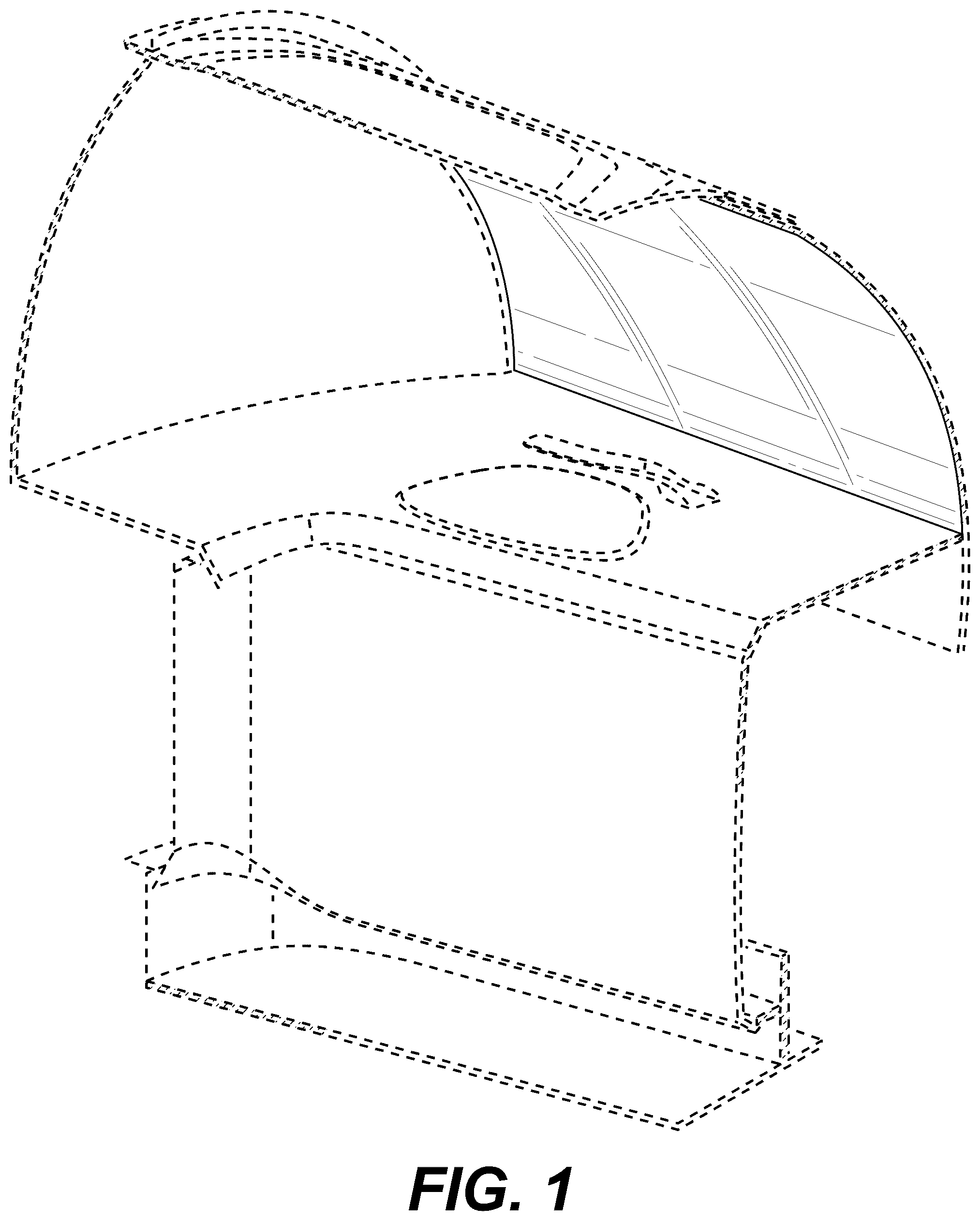 Patent USD1044652 — Aircraft vanity display screen — Figure 1