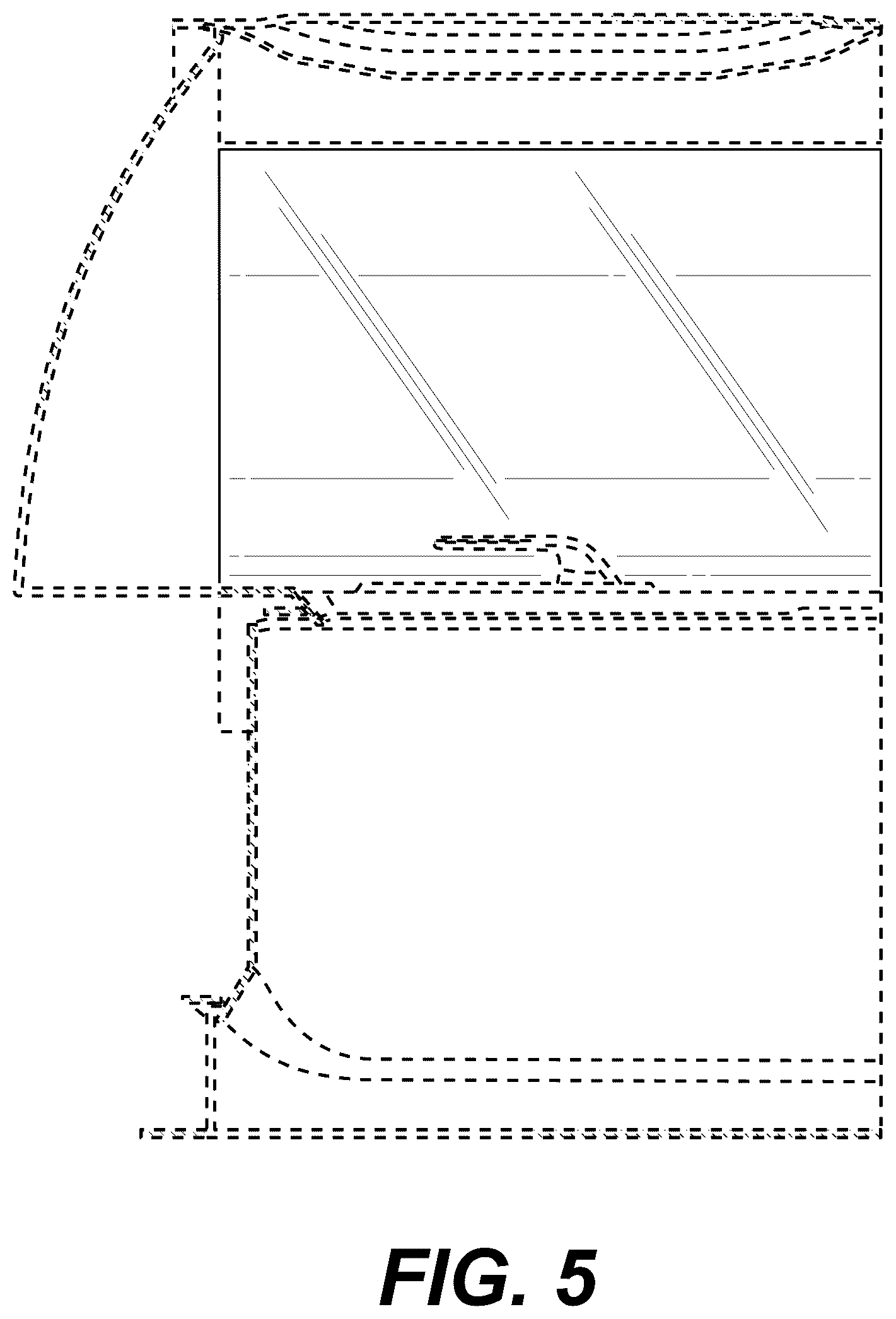 Patent USD1044652 Figure 5 – Aircraft vanity display screen