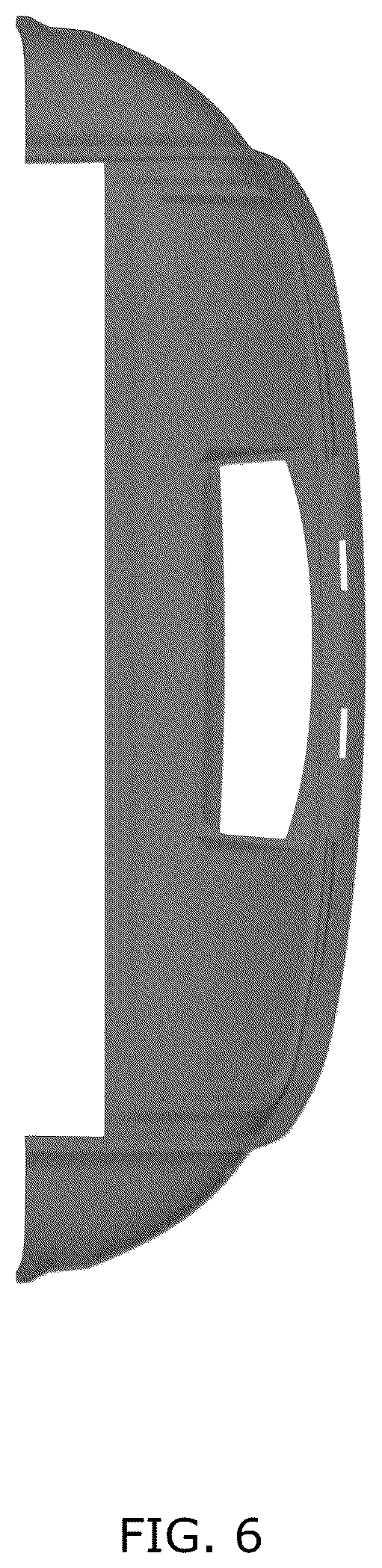 Patent USD1044653 Figure 6 – Rear diffuser for motor vehicle