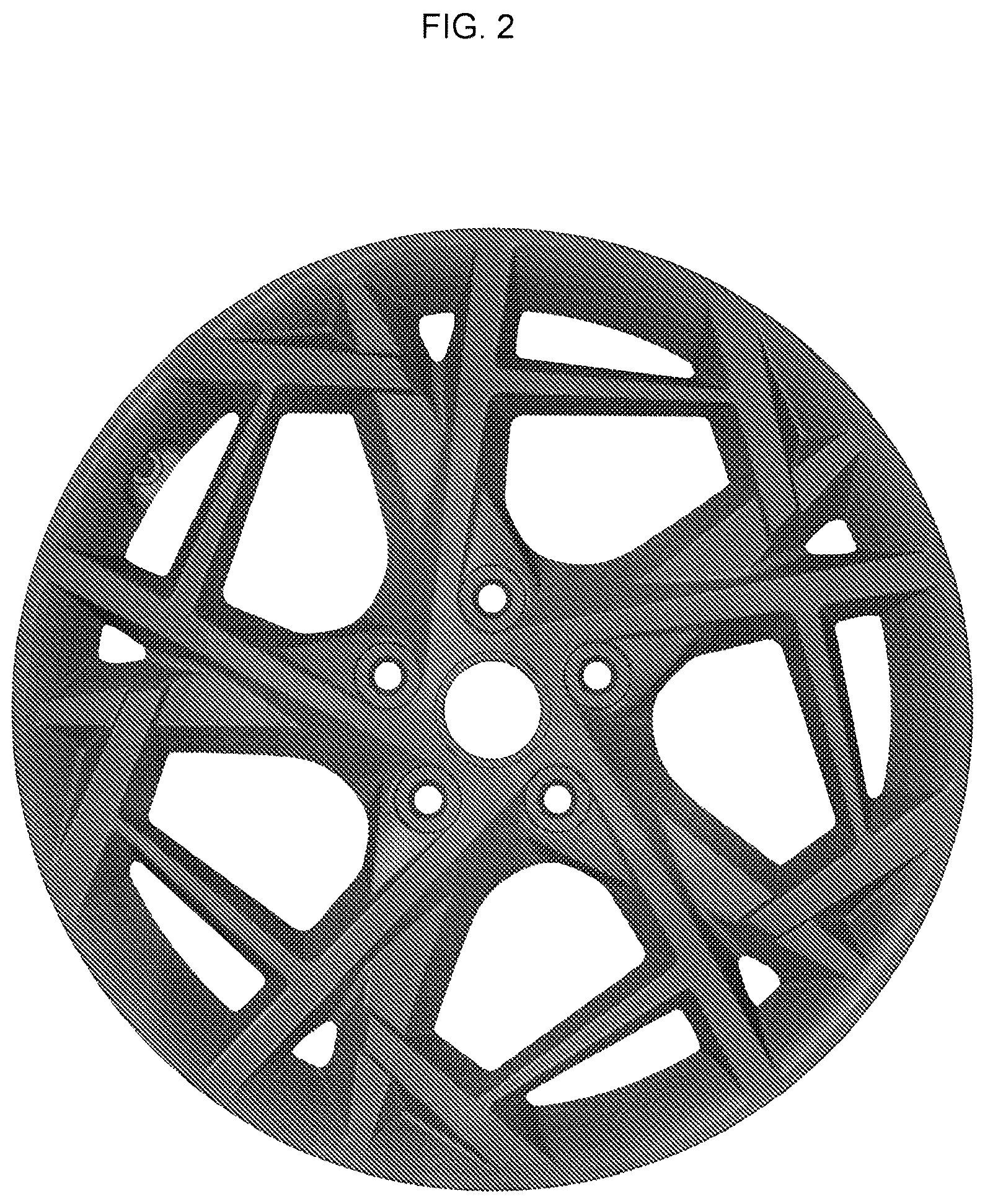 Patent USD1044667 Figure 2 – Wheel for vehicles